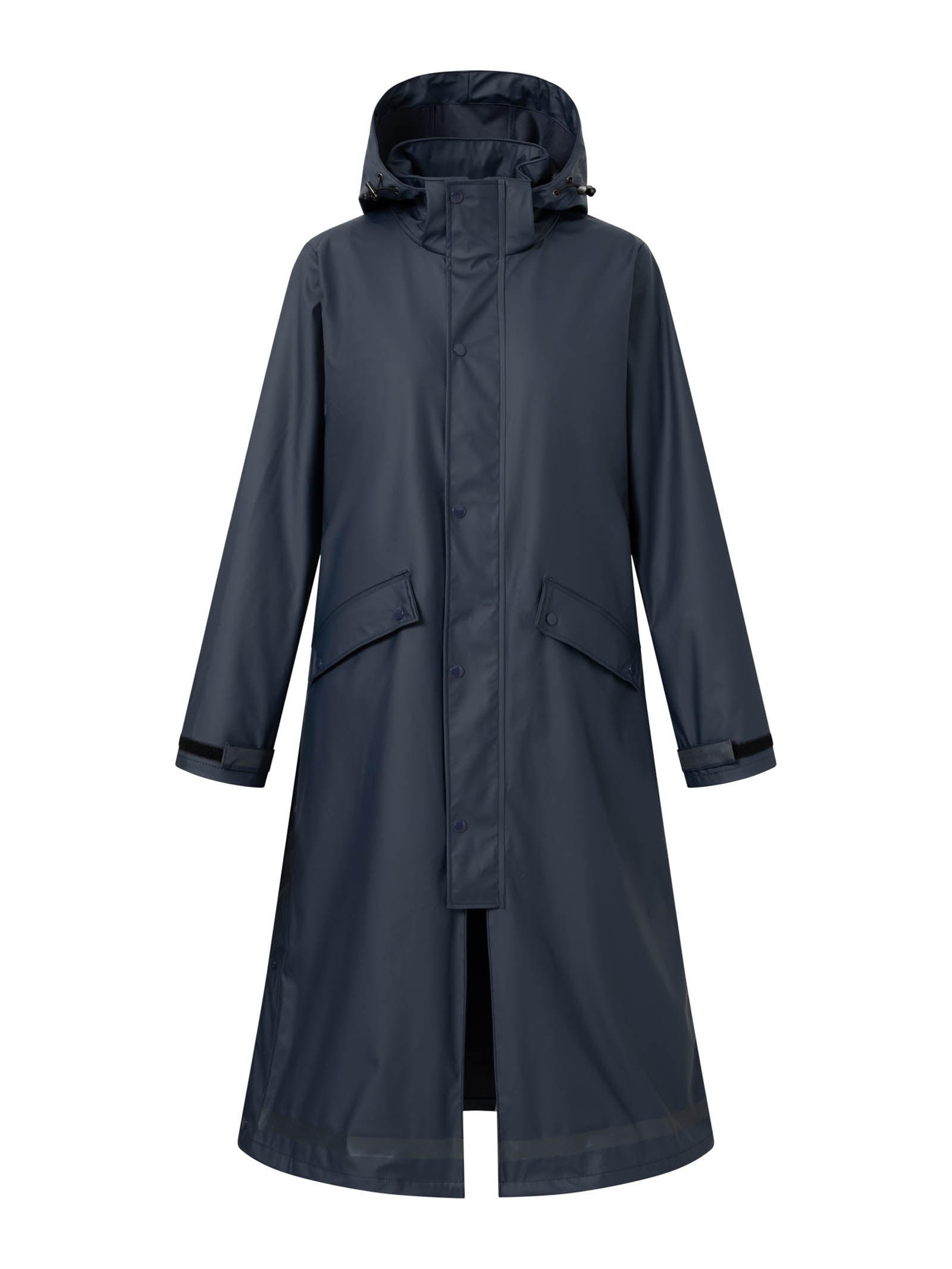 Horze Hazel Women's Long Raincoat with Slits Women’s Riding Clothing