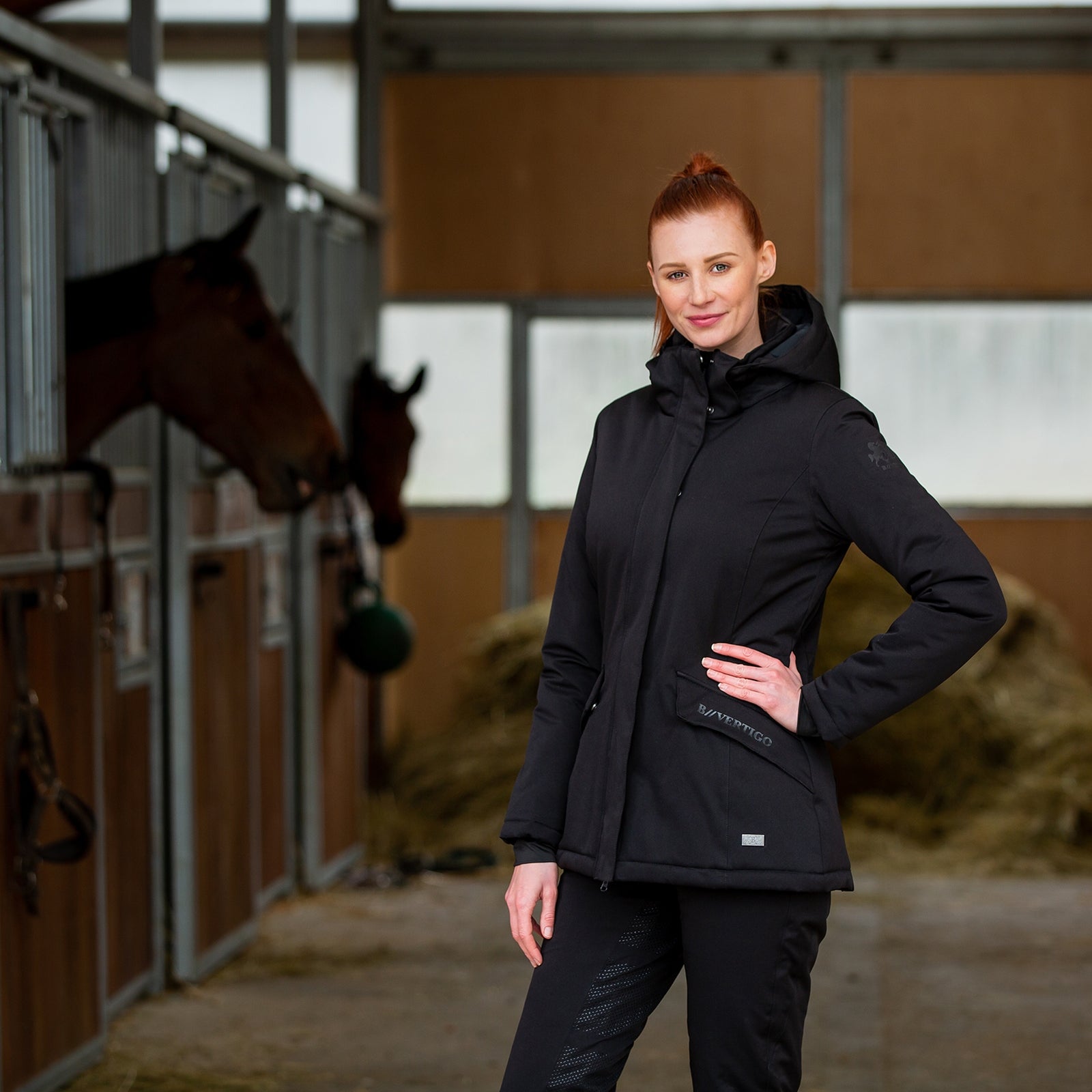 B Vertigo Dana Women's Winter Padded Riding Jacket Women’s Riding Clothing