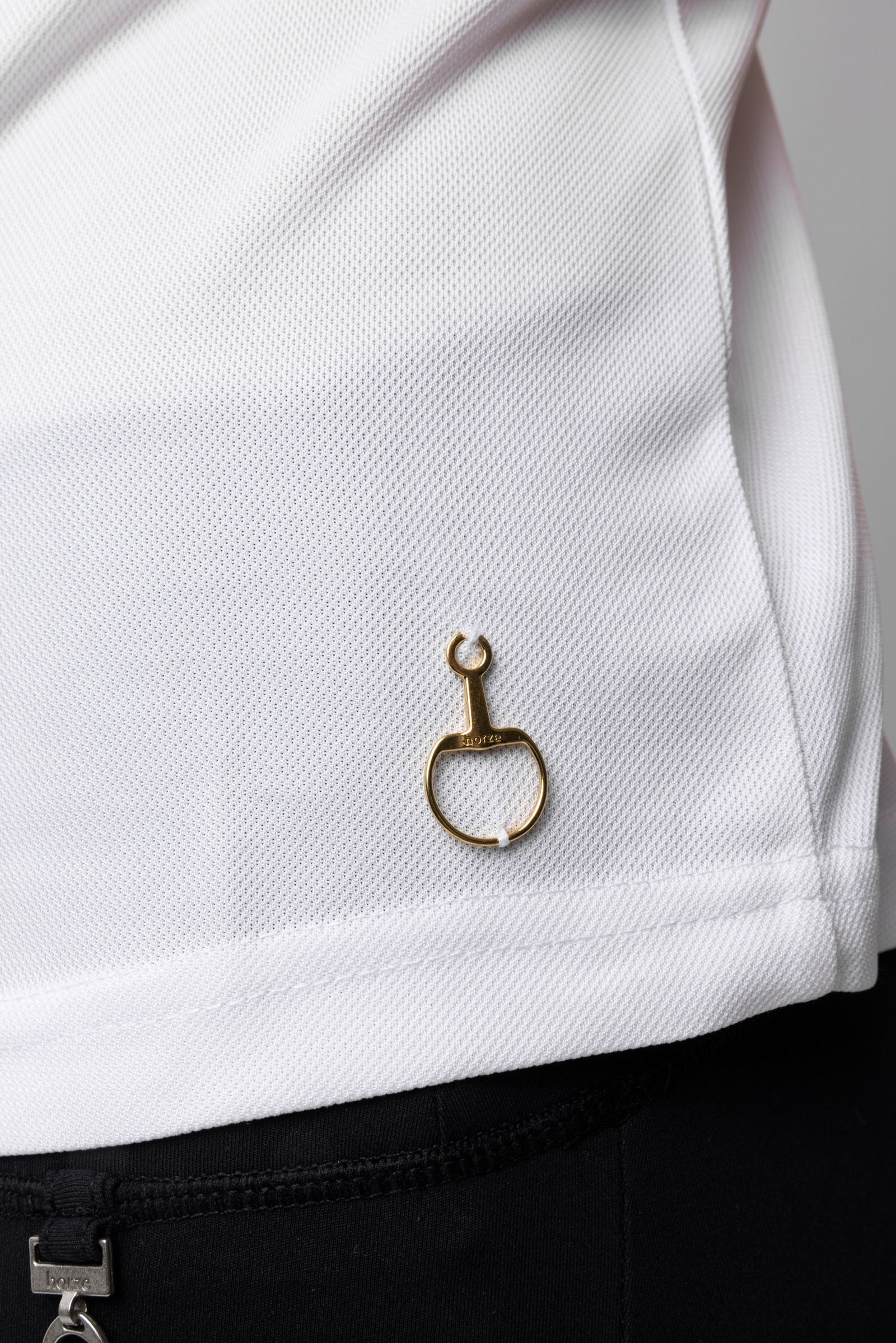 Horze Christel Kids Short Sleeve Ruffle Show Shirt Kids Apparel