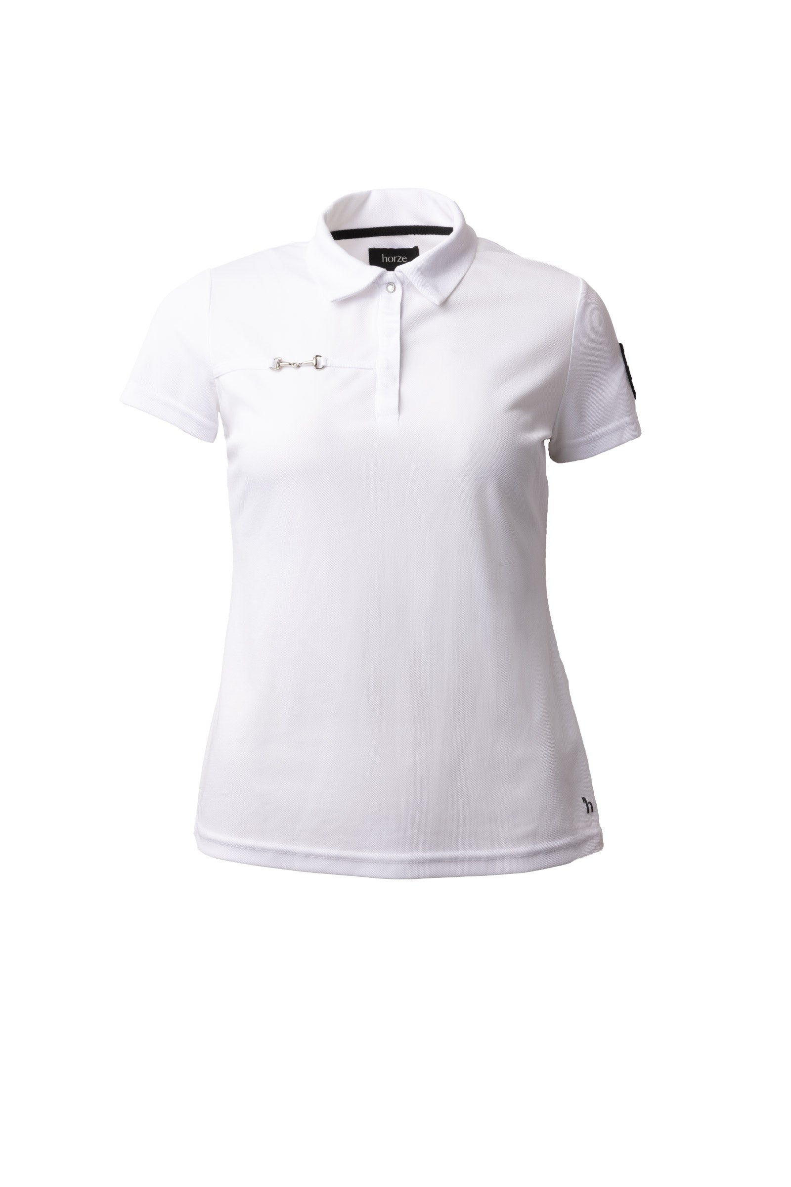 Horze Denise Women's Functional Short Sleeve Polo Shirt Women’s Riding Clothing