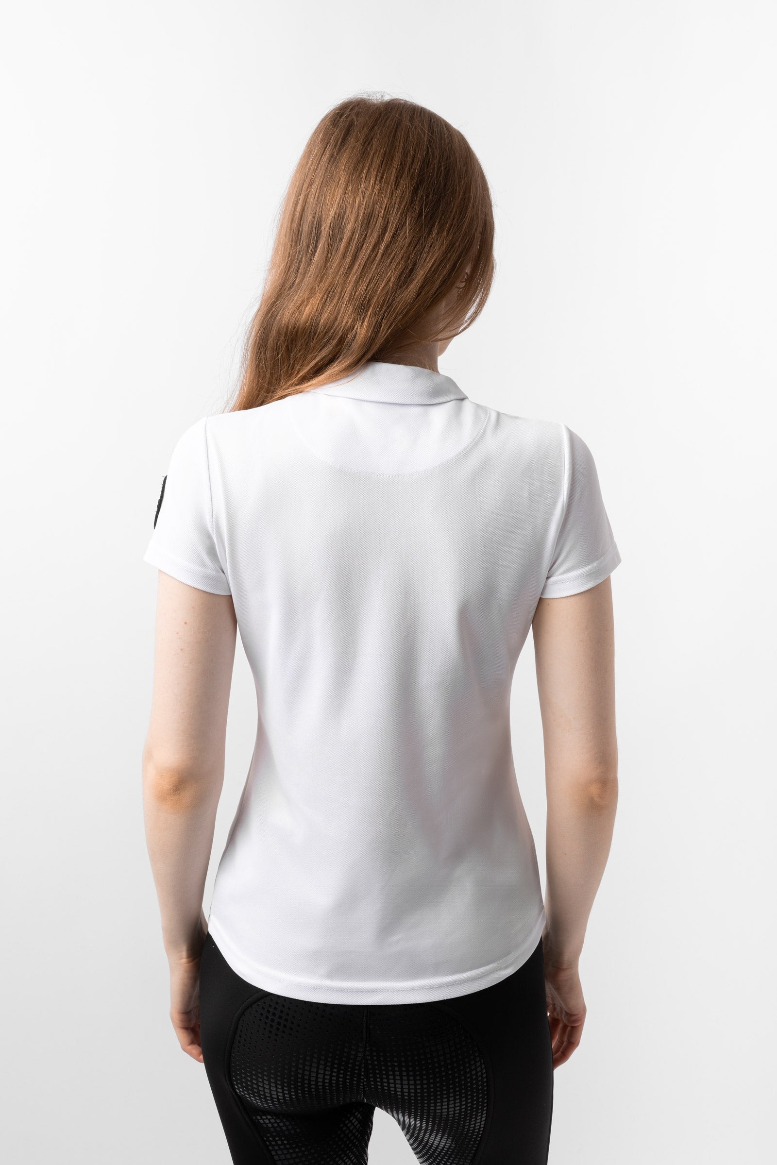 Horze Denise Women's Functional Short Sleeve Polo Shirt Women’s Riding Clothing