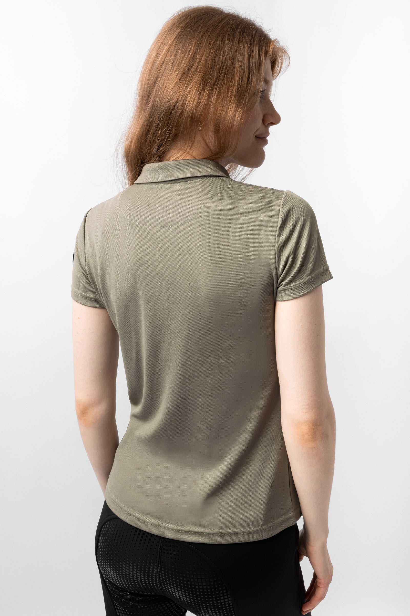 Horze Denise Women's Functional Short Sleeve Polo Shirt Women’s Riding Clothing