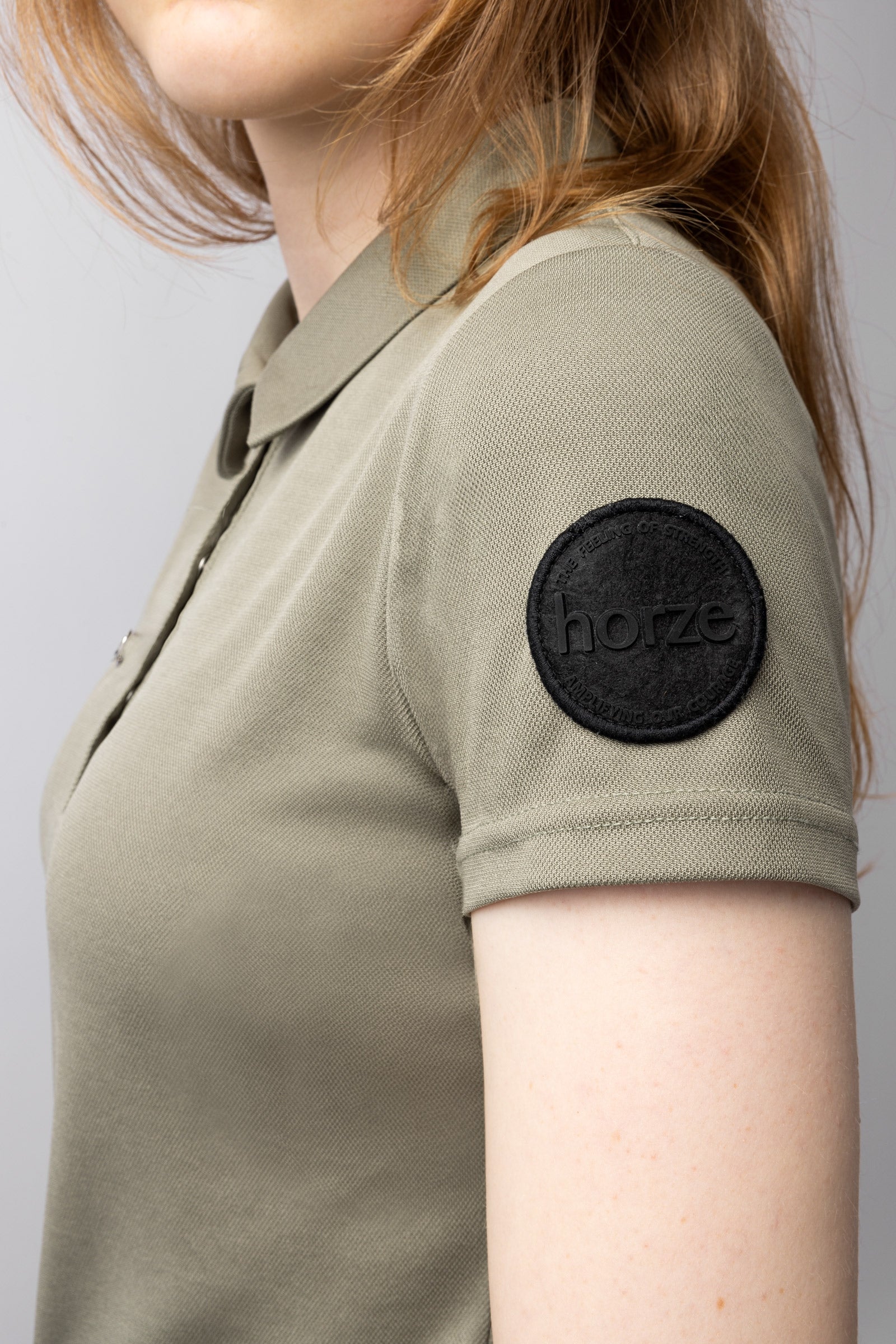 Horze Denise Women's Functional Short Sleeve Polo Shirt Women’s Riding Clothing