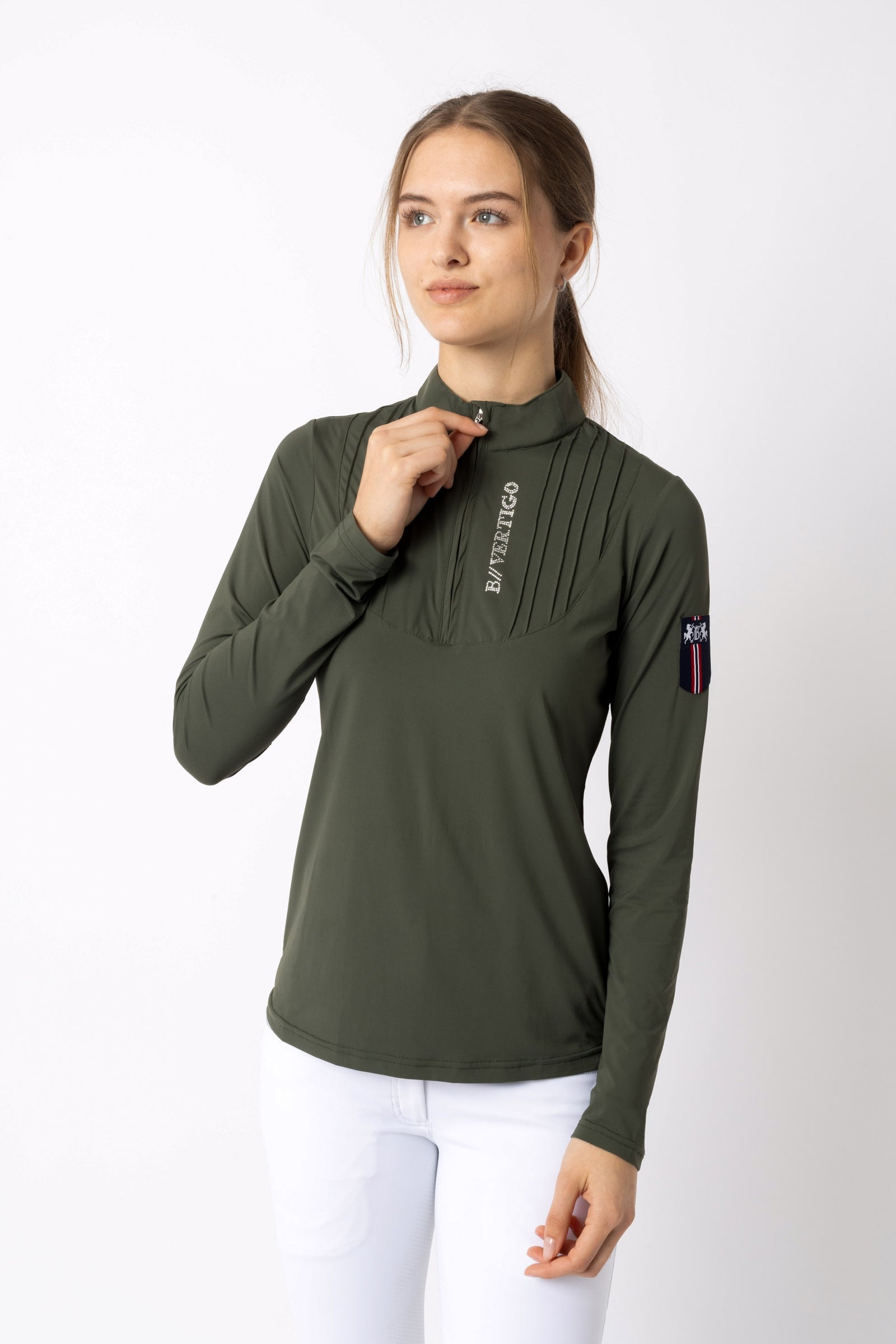 B Vertigo Damska koszula treningowa Demi Odzież jeździecka damska