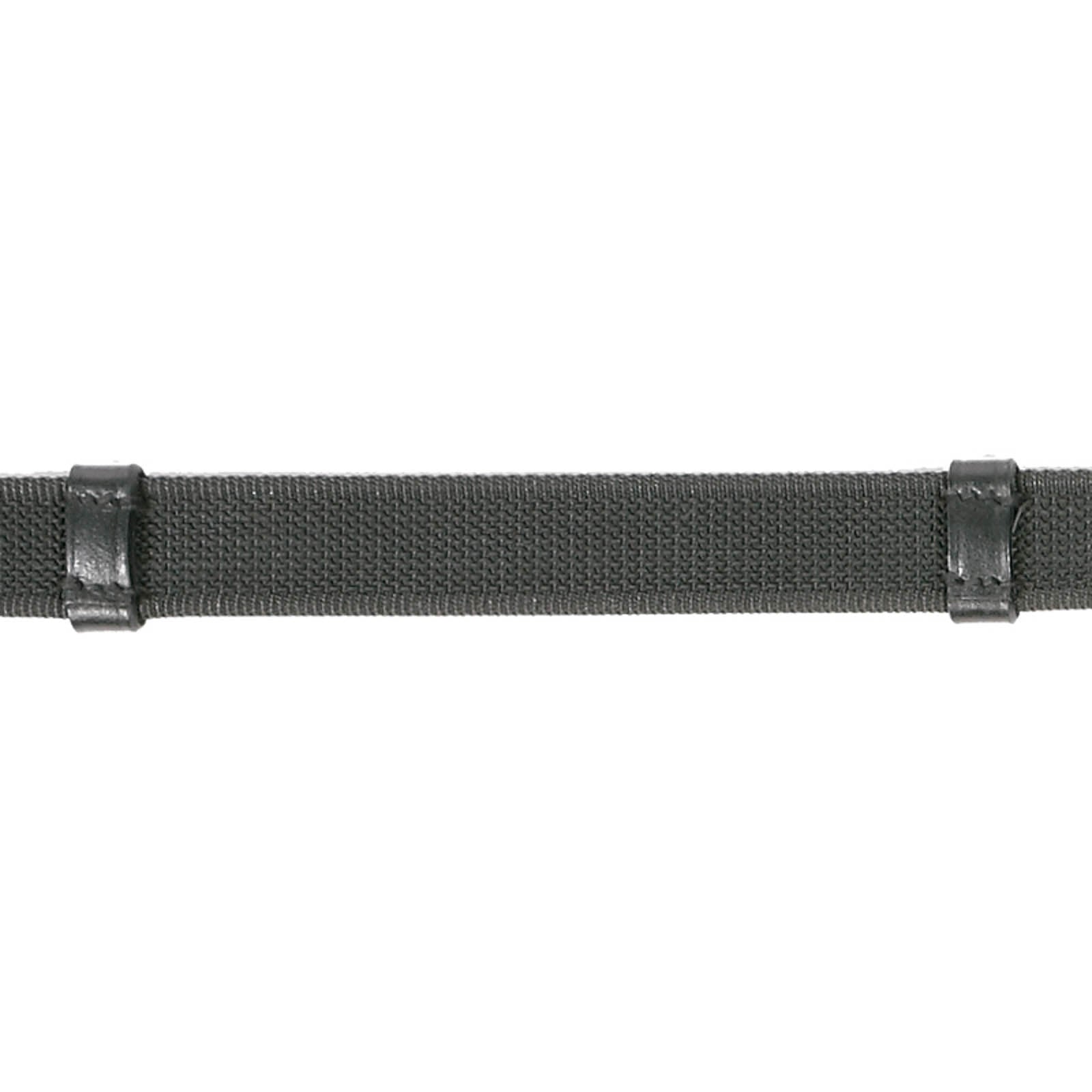 Kavalkade Rubberised Reins With Hooks and 5 Stops, 16 mm Bridles & Reins