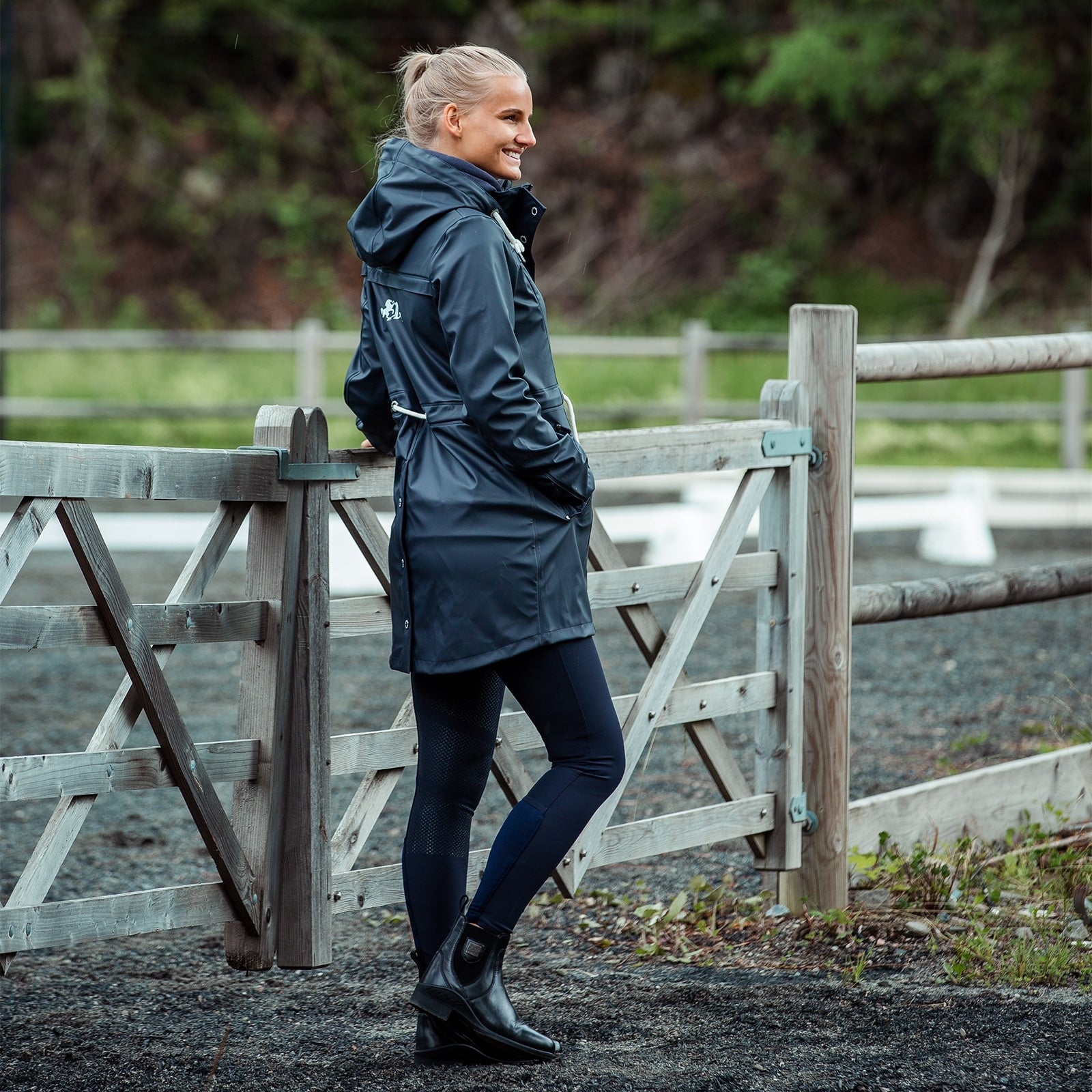 B Vertigo Emma Women's PU Raincoat Women’s Riding Clothing