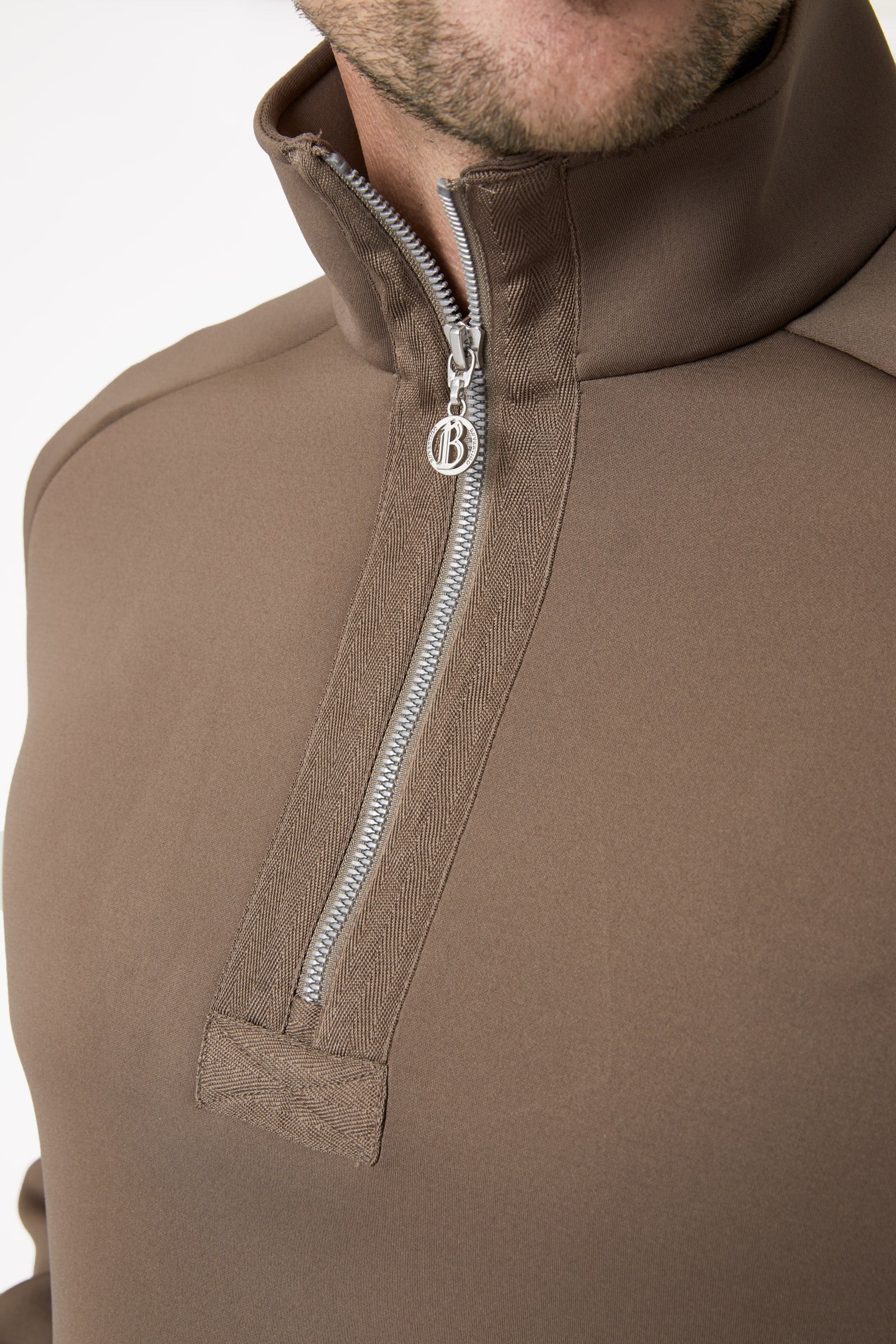 B Vertigo Nicolas Men's Functional Sweatshirt with Zipper Pockets Mens Riding Clothing