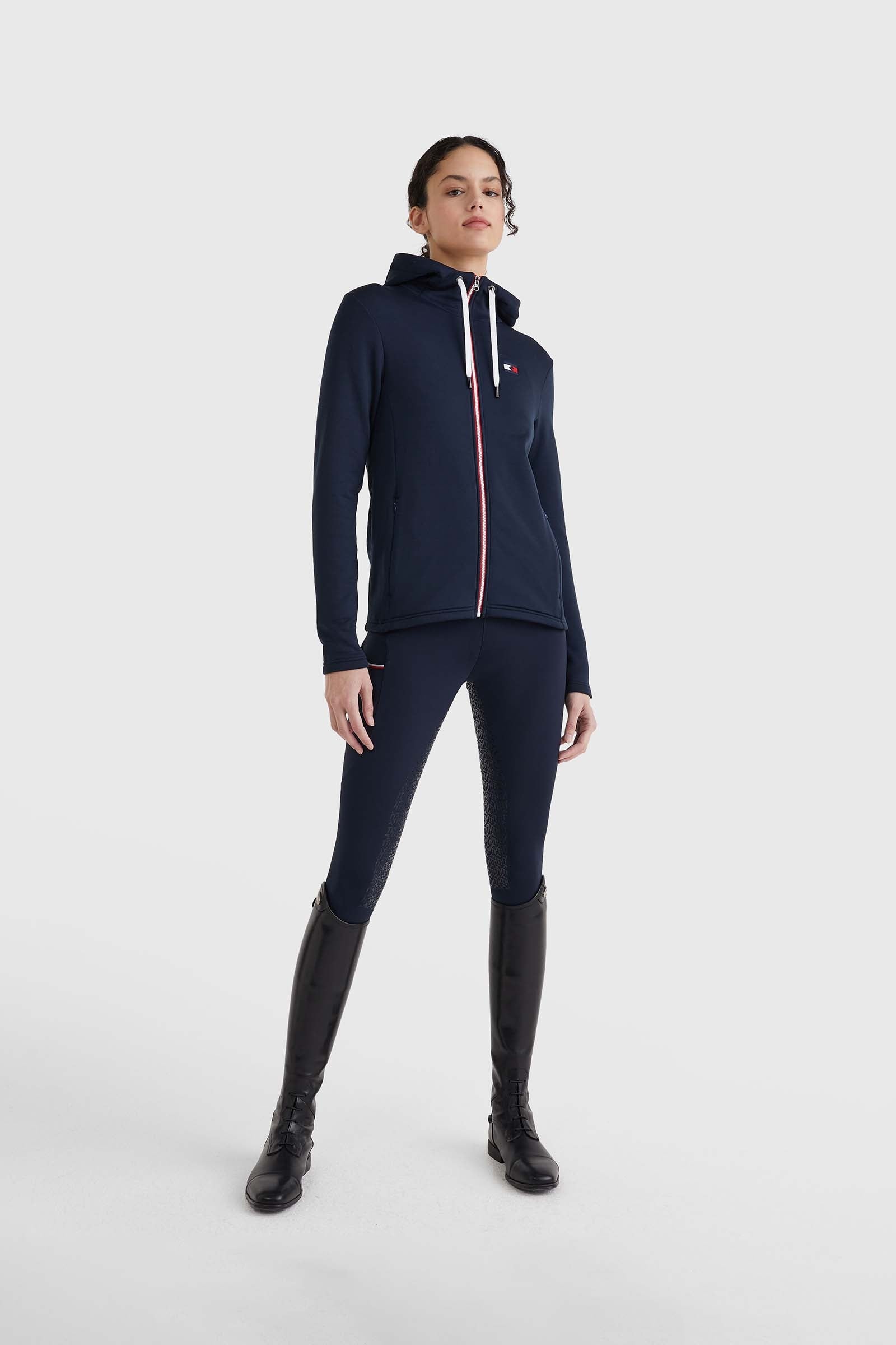 Tommy Hilfiger Equestrian Unicolor Women's Training Jacket Women’s Riding Clothing