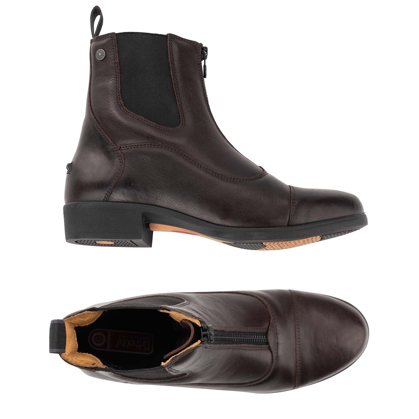 Suedwind Footwear Advanced II FZ Soft Jodhpur buty, przedni zamek Obuwie jeździeckie i Czapsy