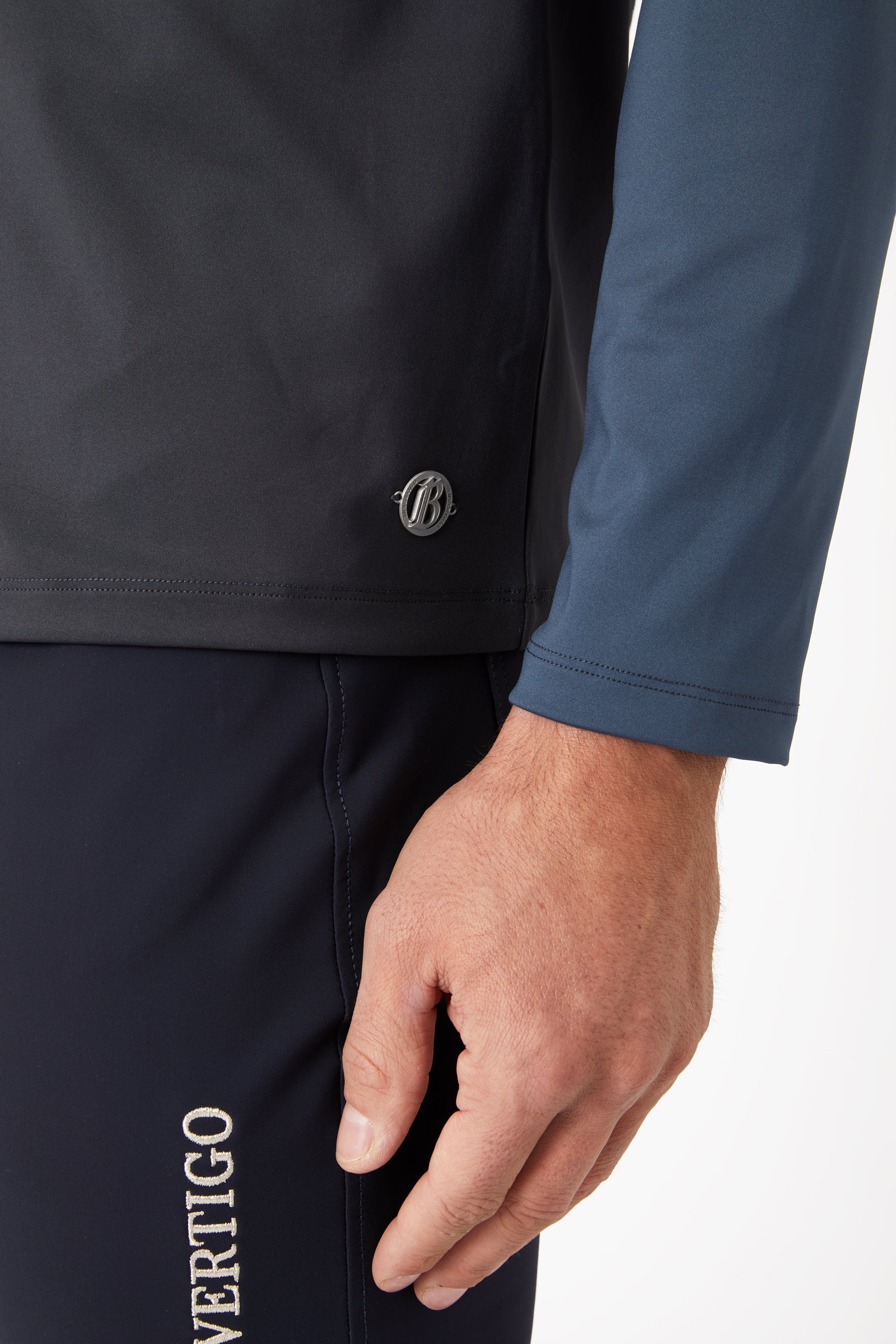 B Vertigo Edmund Men's Training Shirt with Zipper Mens Riding Clothing