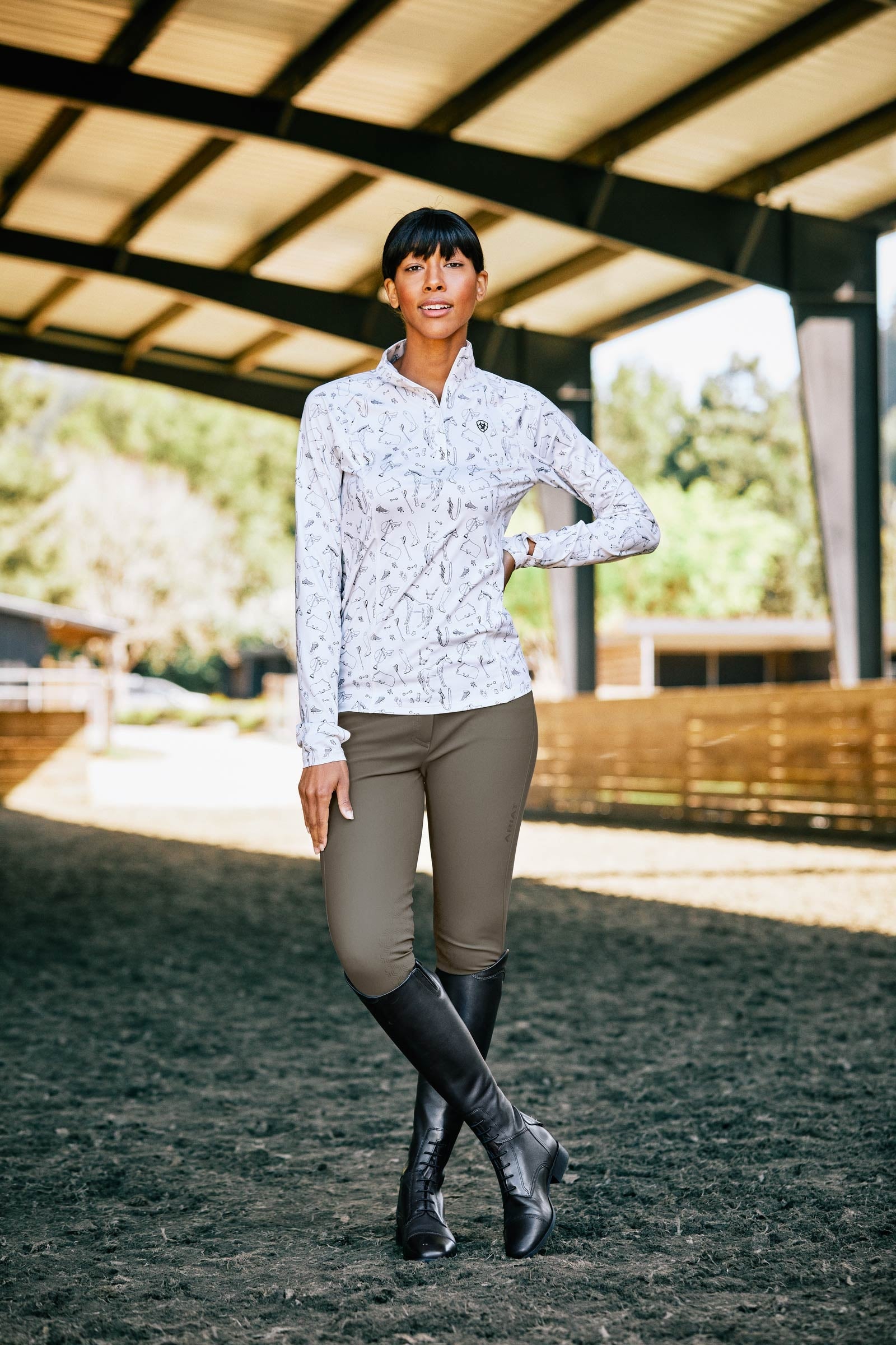 Ariat Palisade Cocoa Women's Tall Riding Boot Riding Boots & Riding Shoes