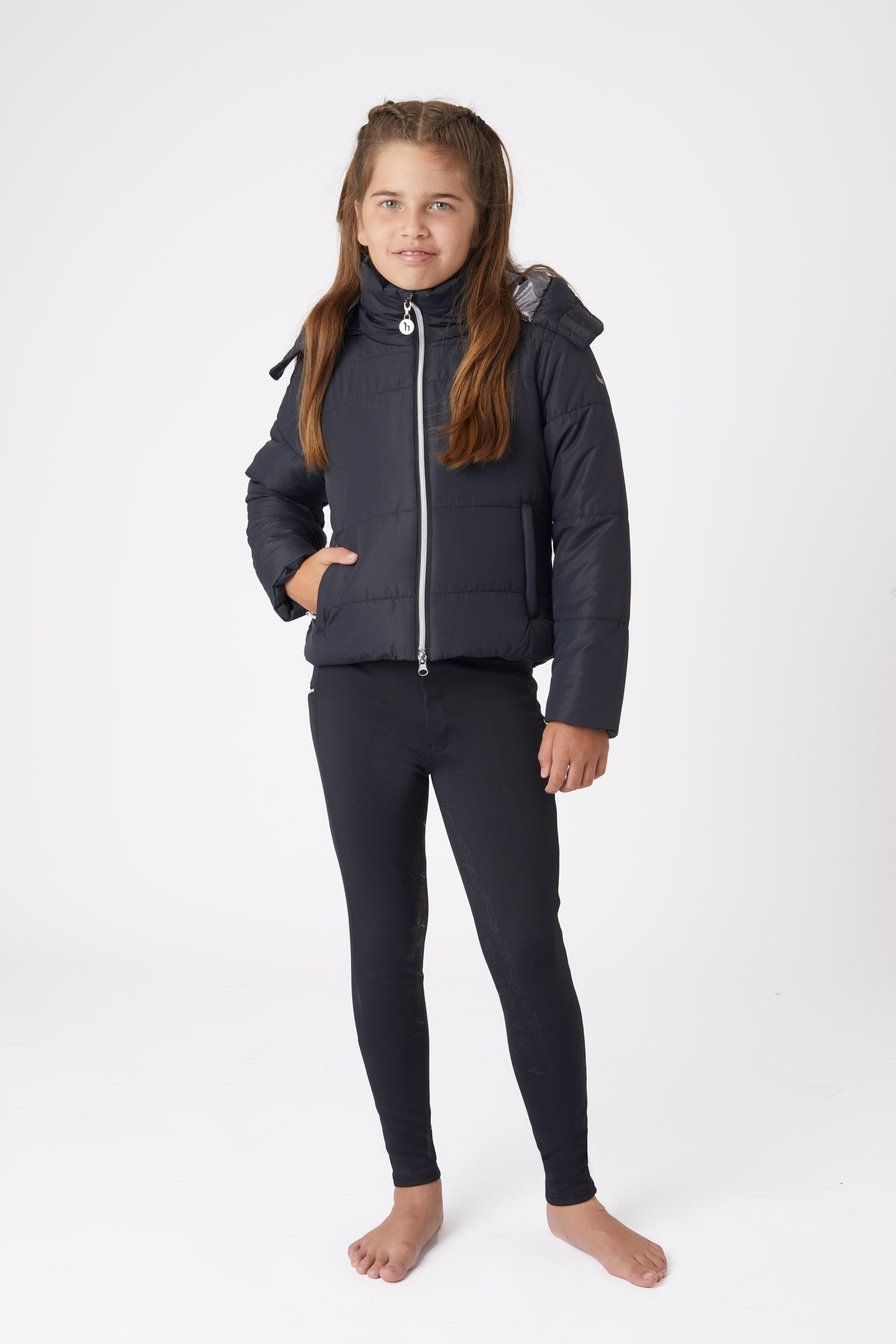 Horze Anike Kids' Winter Riding Jacket Kids Apparel