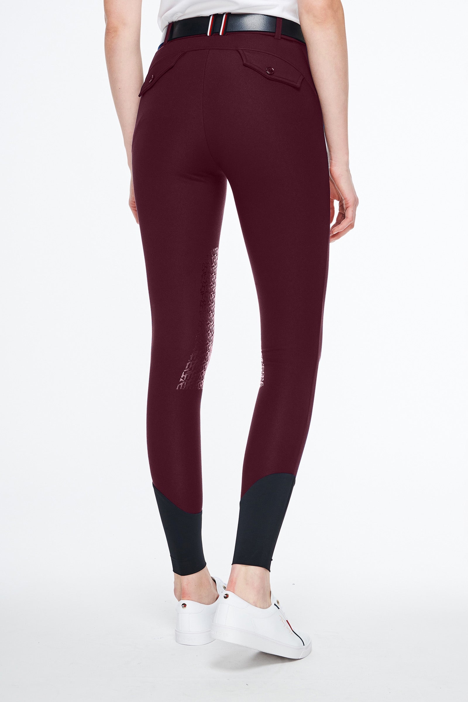 Tommy Hilfiger Equestrian damskie bryczesy Classic Style z lejem kolanowym Womens Breeches