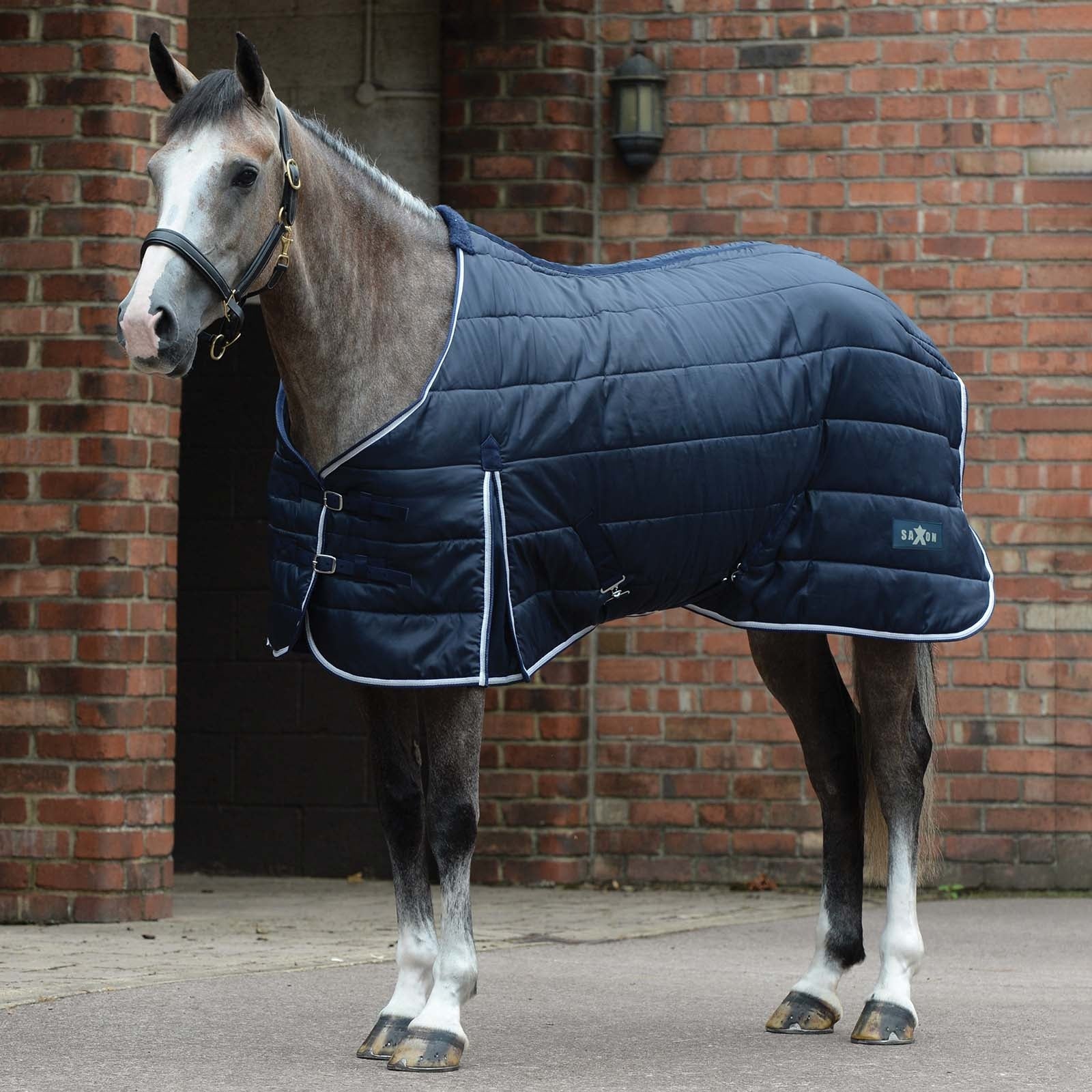 Saxon Channel Pikowana derka stajenna, 200g Derki