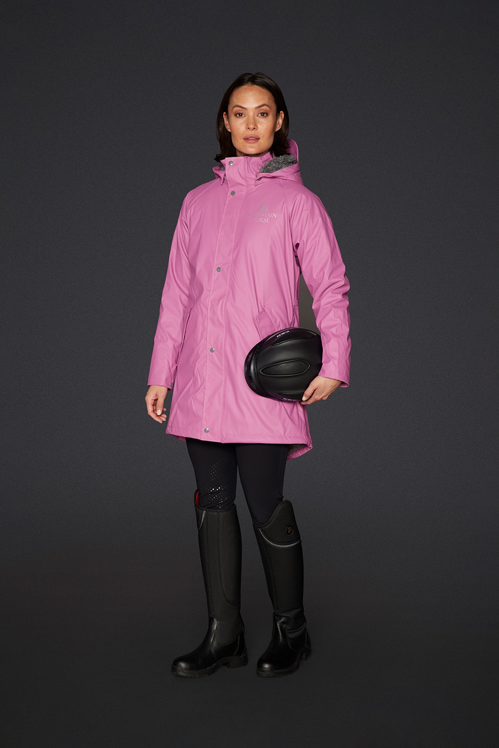 Mountain Horse Dziecięcy płaszcz przeciwdeszczowy Spirit Odzież jeździecka dziecięca