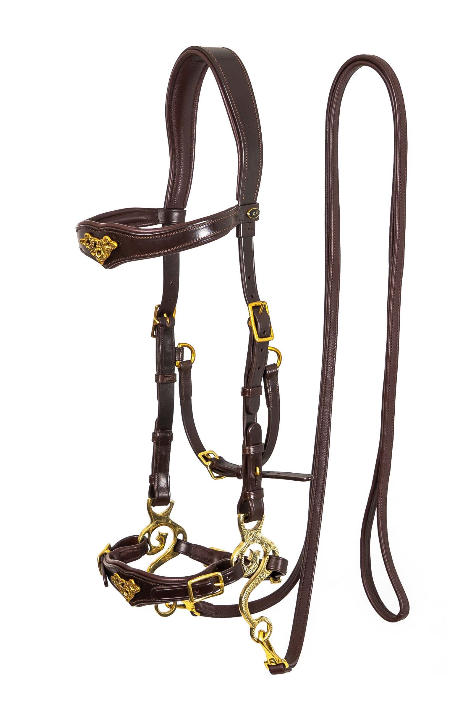 F.R.A. Freedom Riding Articles Imperial Hackamore Bridle With Reins (System 2) Bridles & Reins