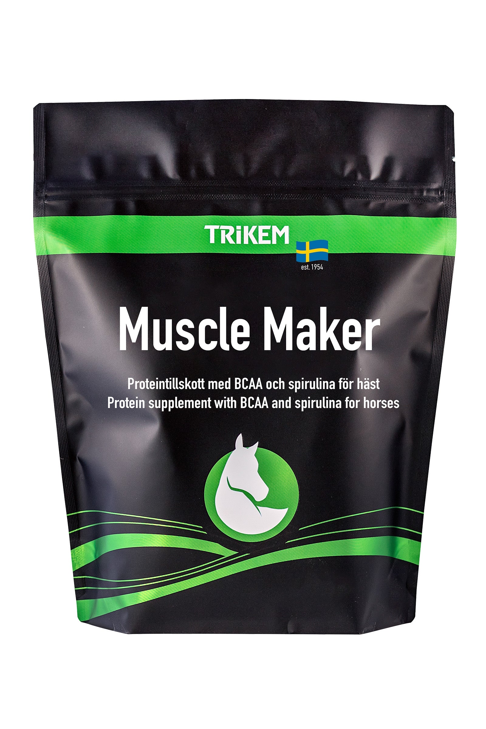 Trikem Sport Trikem Muscle Maker, Suplement wspomagający przyrost masy mięśniowej, 1kg Horse Feed & Nutrition