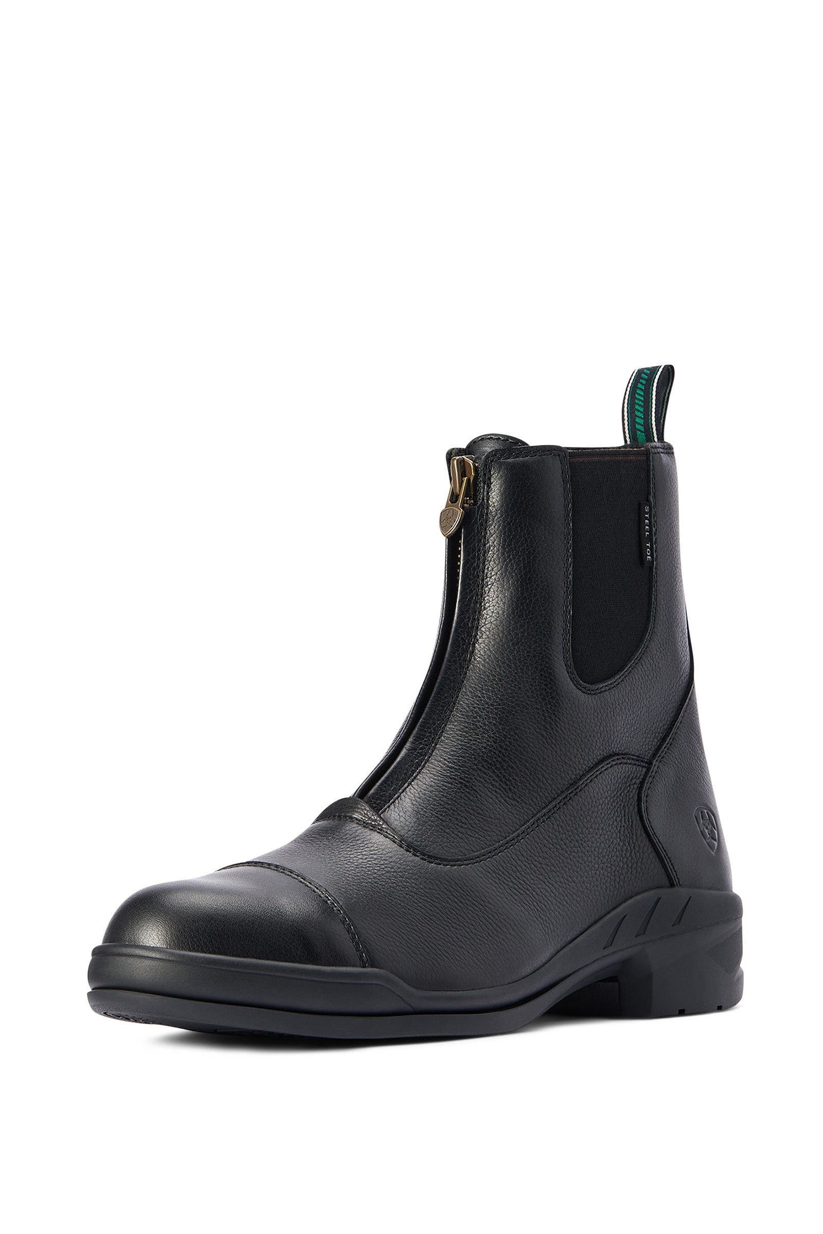 Ariat Heritage IV Zip Steel Toe męskie kozaki z krótką cholewką i stalowym noskiem Obuwie jeździeckie i Czapsy