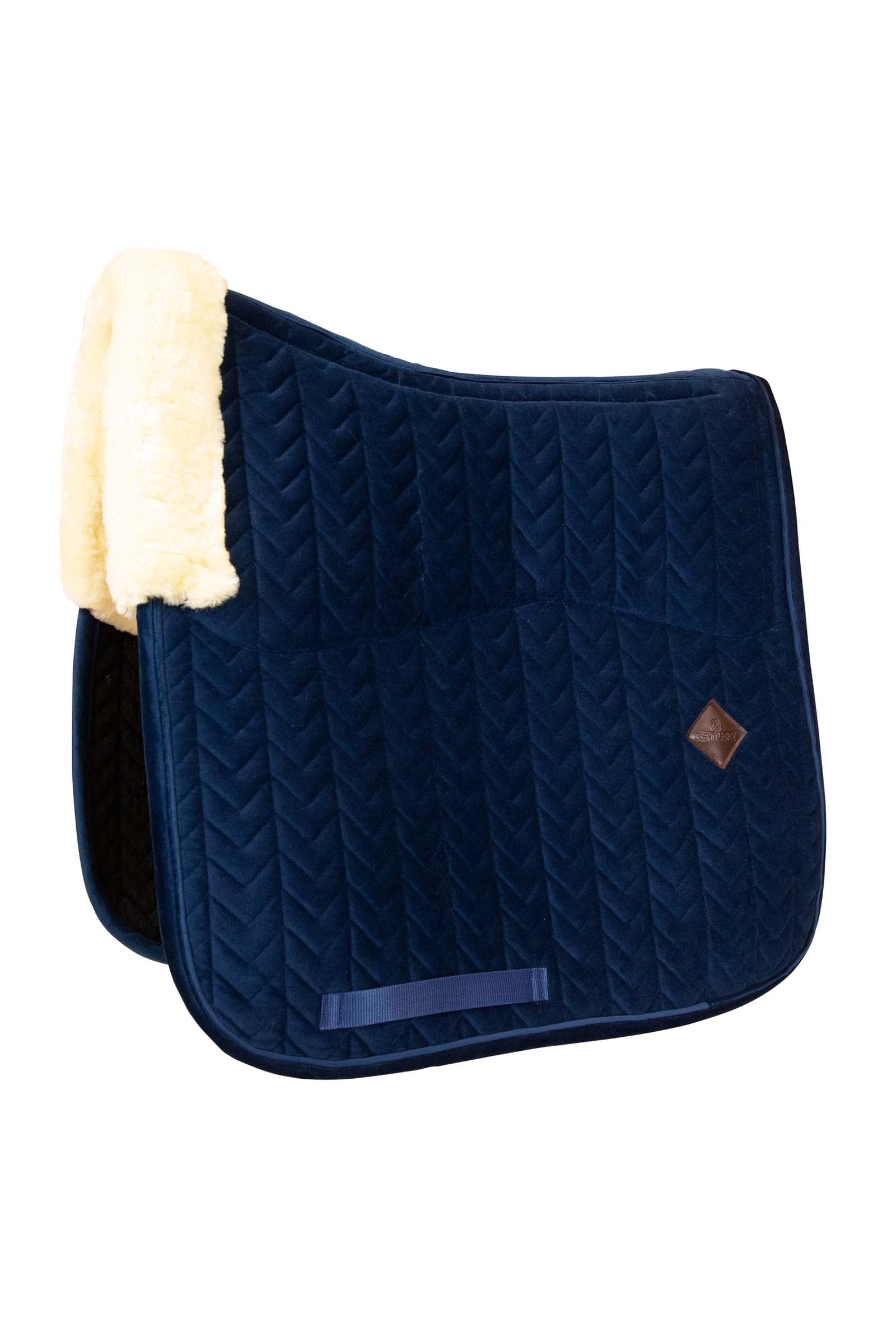 Kentucky Horsewear Velvet Przyjazny dla skóry czaprak ujeżdżeniowy Czapraki