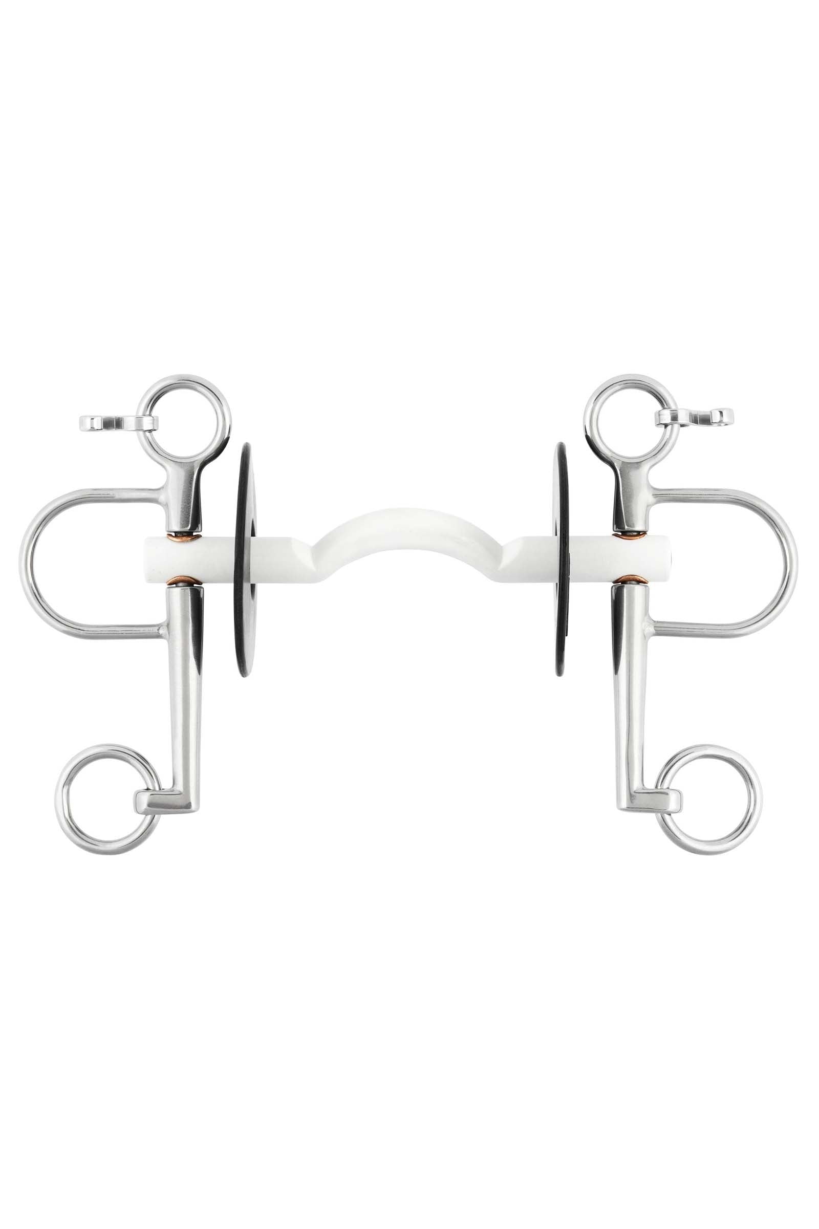 Sprenger Nathe Pelham Hard Mullen Mouth with Port, 15mm, 7cm Shanks Wędzidła