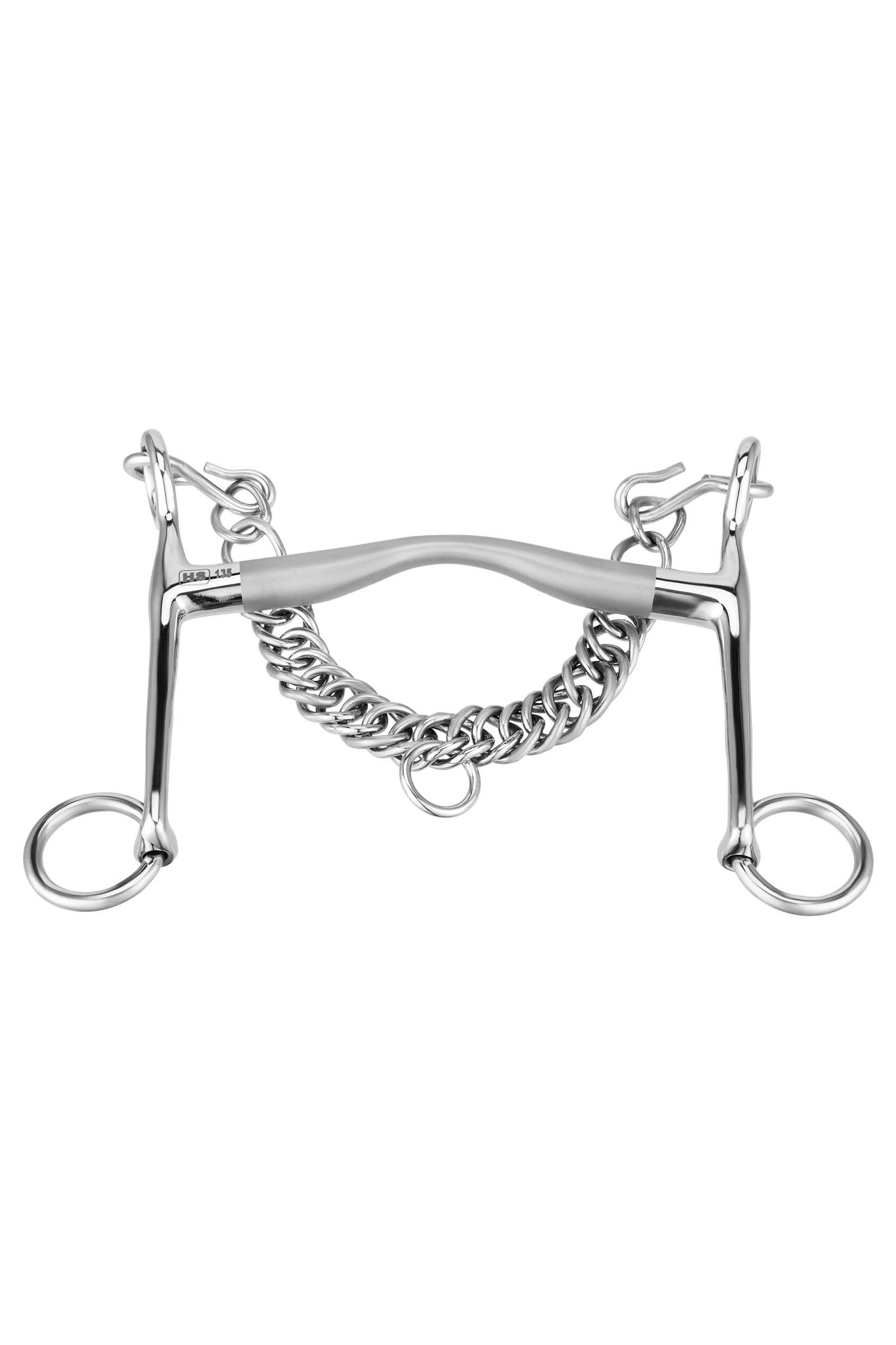 Sprenger Satinox Wędzidło weymouth, 14mm, Czanki 7cm Wędzidła