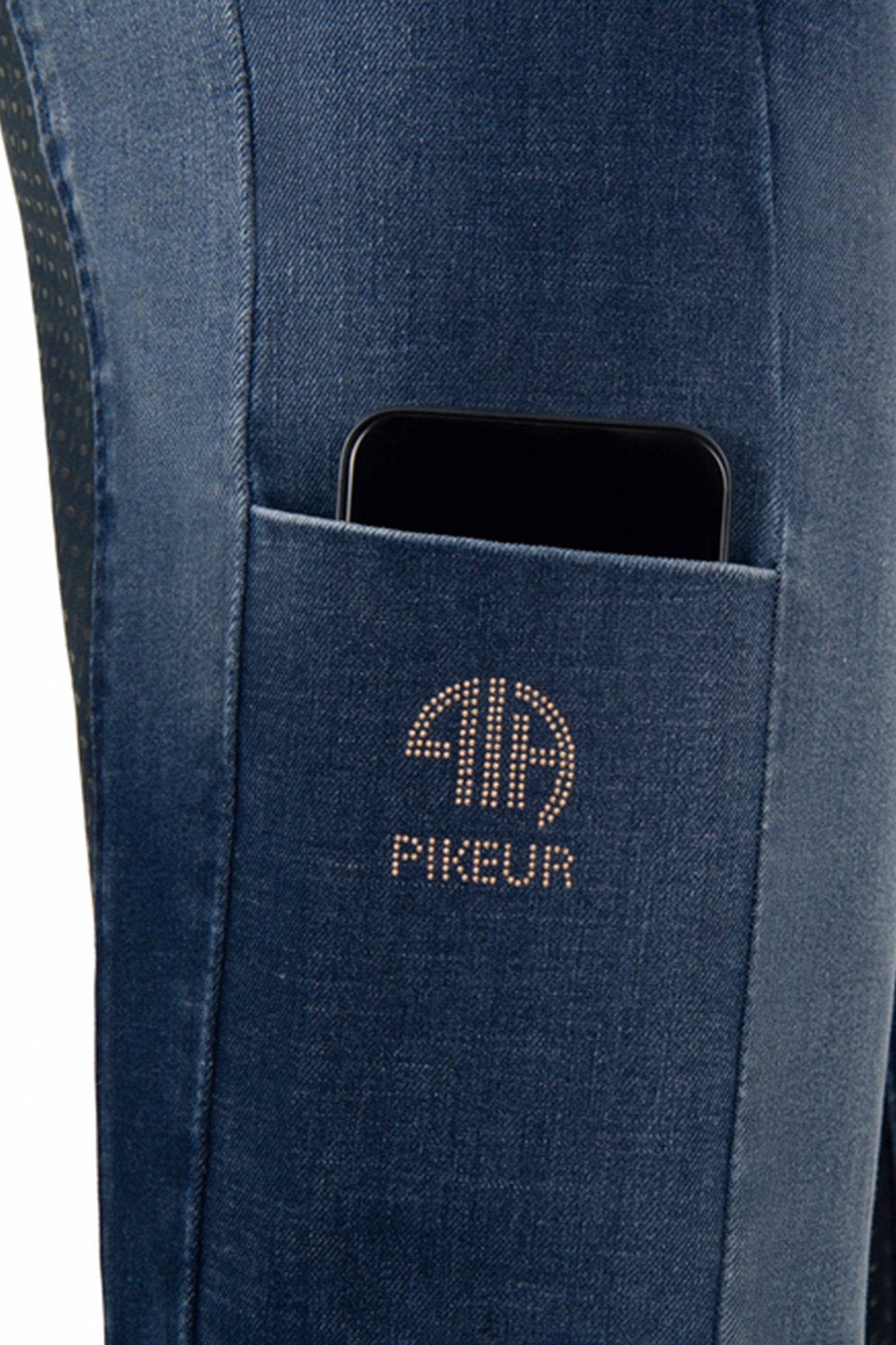 Pikeur Rosa Women's Full Grip Denim Riding Tights Womens Breeches