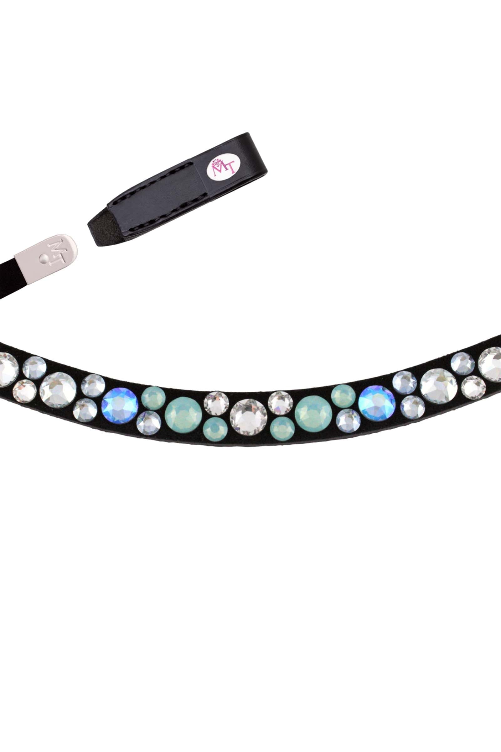 MagicTack Magic Tack Balsam Green Bling Swing Naczółek Ogłowia i wodze