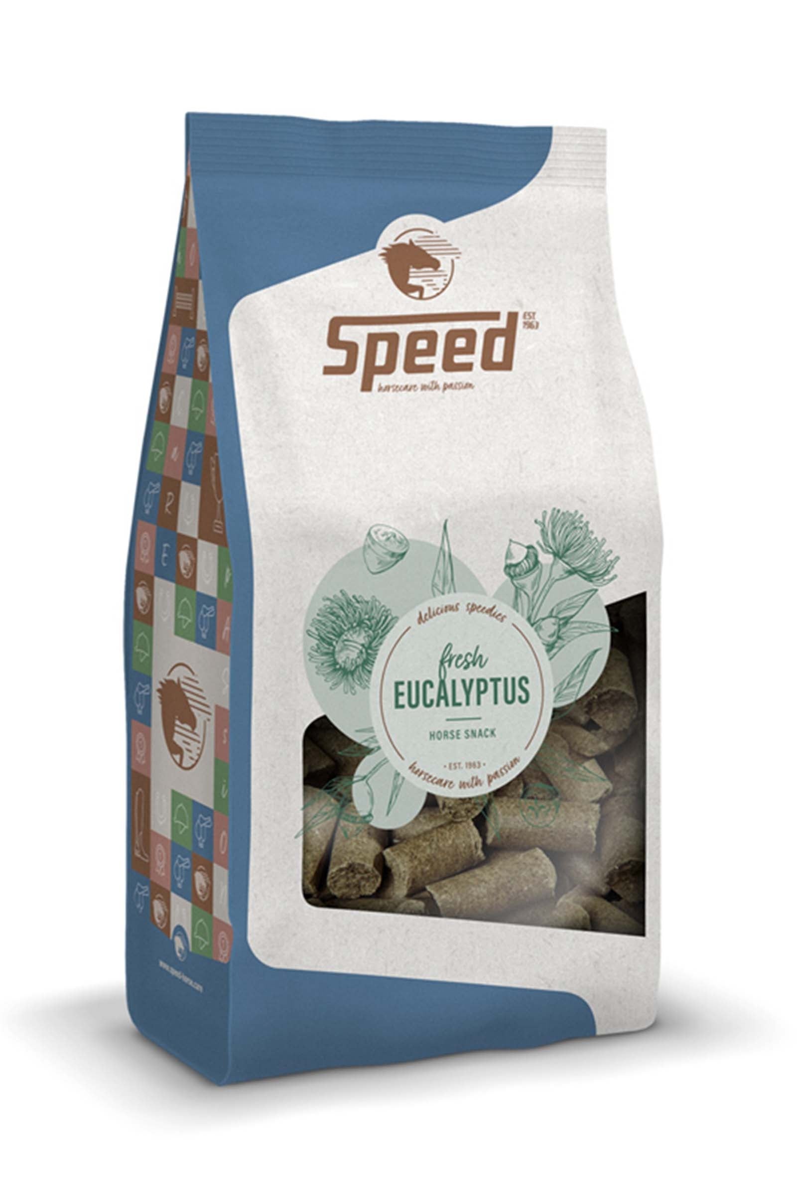 Speed Eucalyptus Delicious Speedies, Smakołyki dla koni, 1kg Horse Feed & Nutrition