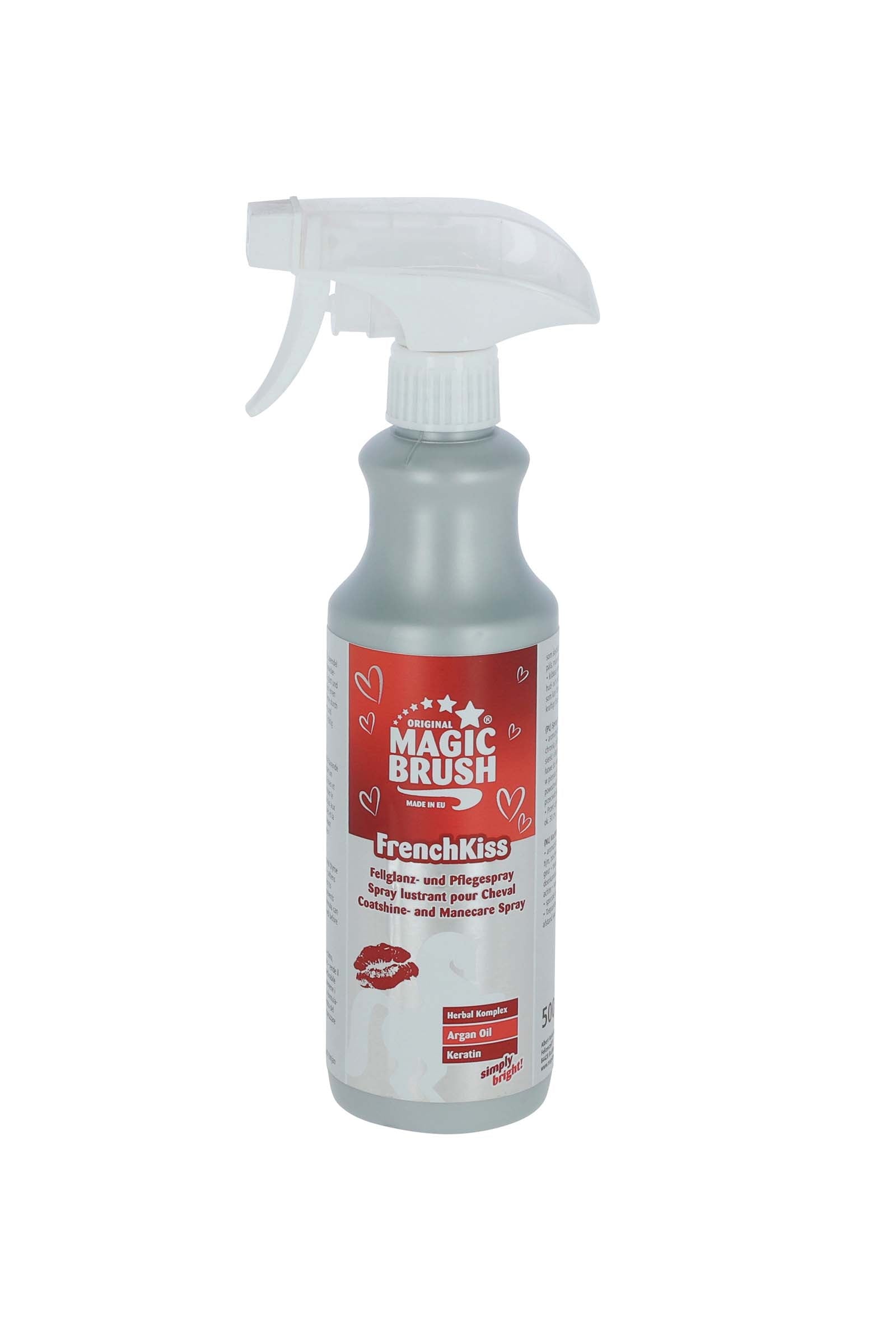Magic Brush MagicBrush French Kiss spray nabłyszczający i pielęgnacyjny do sierści i grzywy, 500 ml Zdrowie