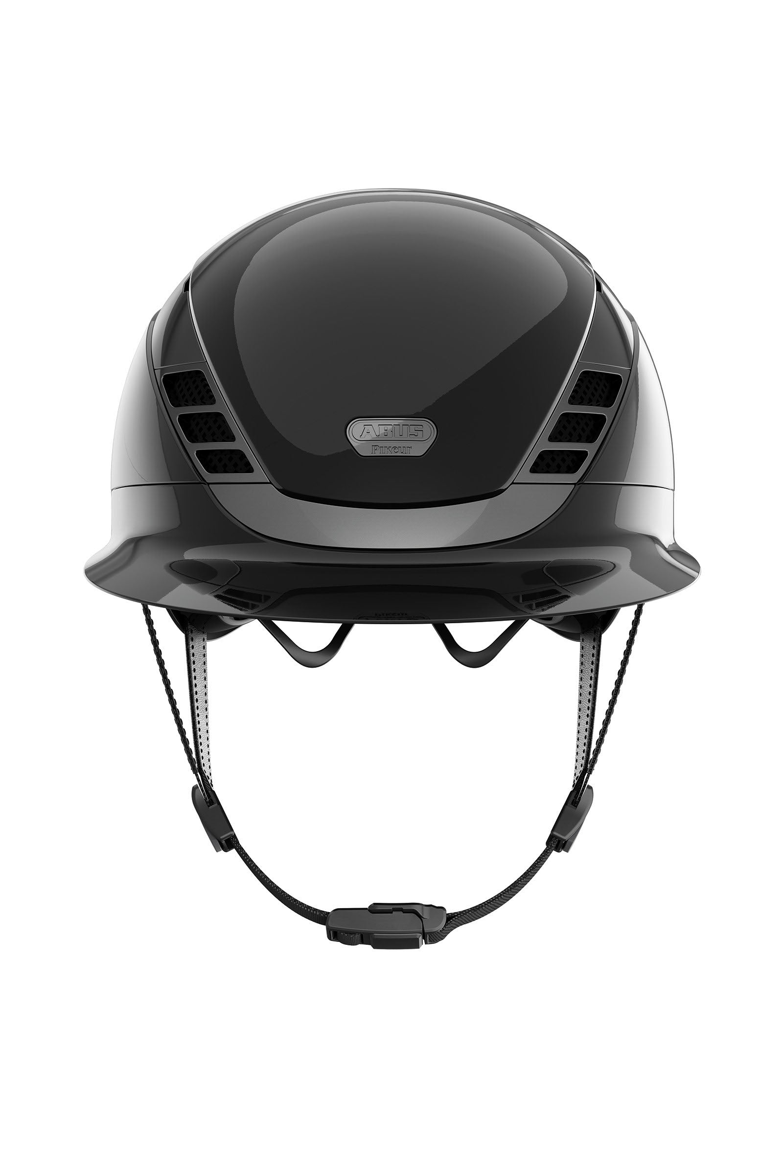 Abus Pikeur AirLuxe Chrome Long Visor Riding Helmet Safety Equipment