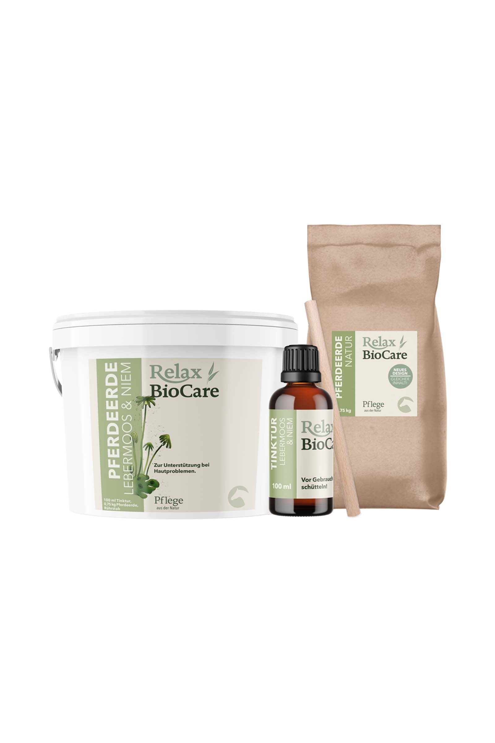 Relax BioCare Horse Earth Liver Moss & Neem 750g Zdrowie