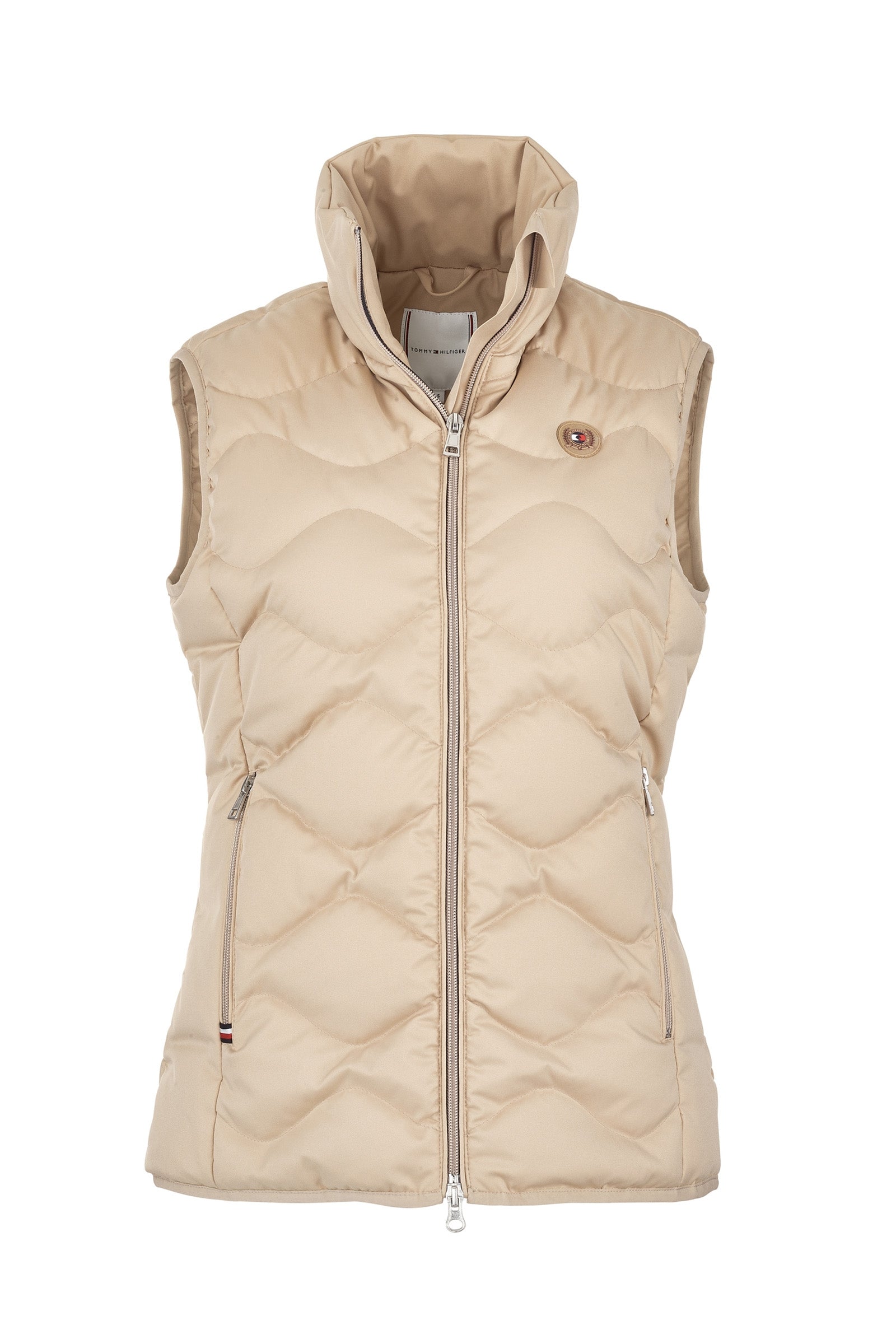 Tommy Hilfiger Equestrian Kamizelka damska Mid-Weight Re-Down Odzież jeździecka damska