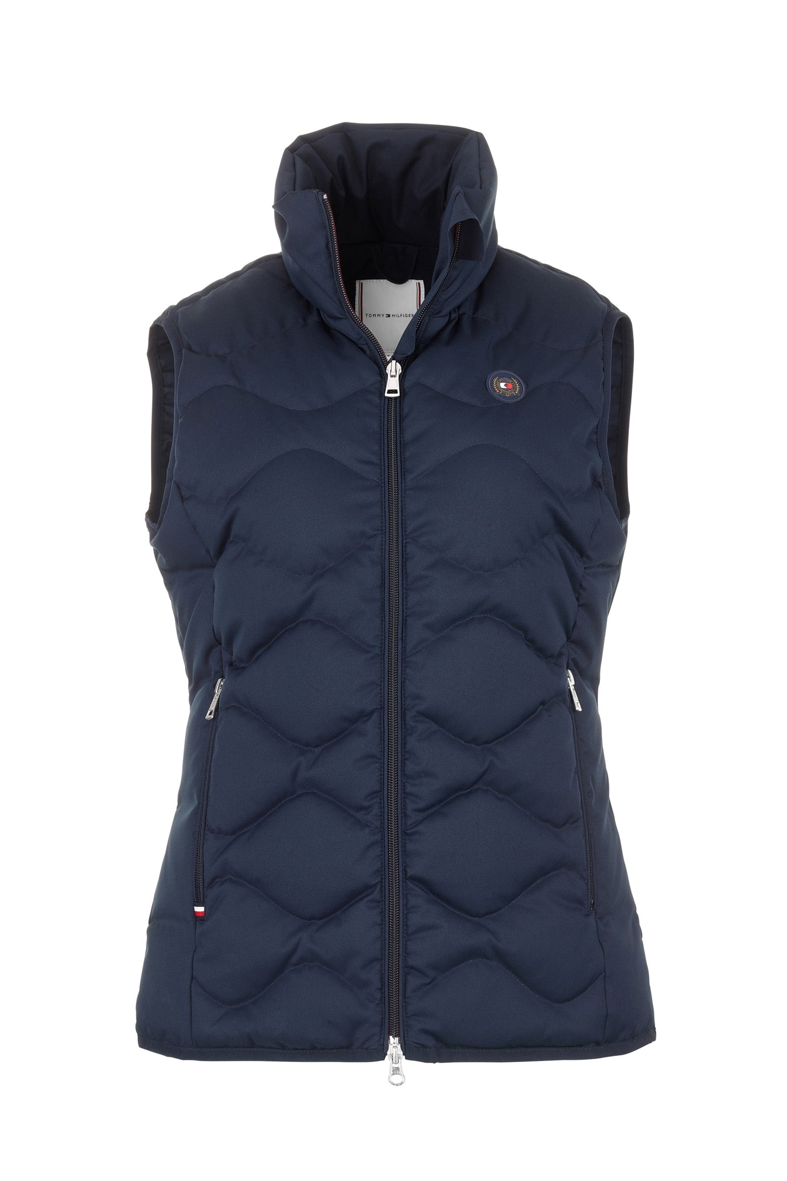 Tommy Hilfiger Equestrian Kamizelka damska Mid-Weight Re-Down Odzież jeździecka damska