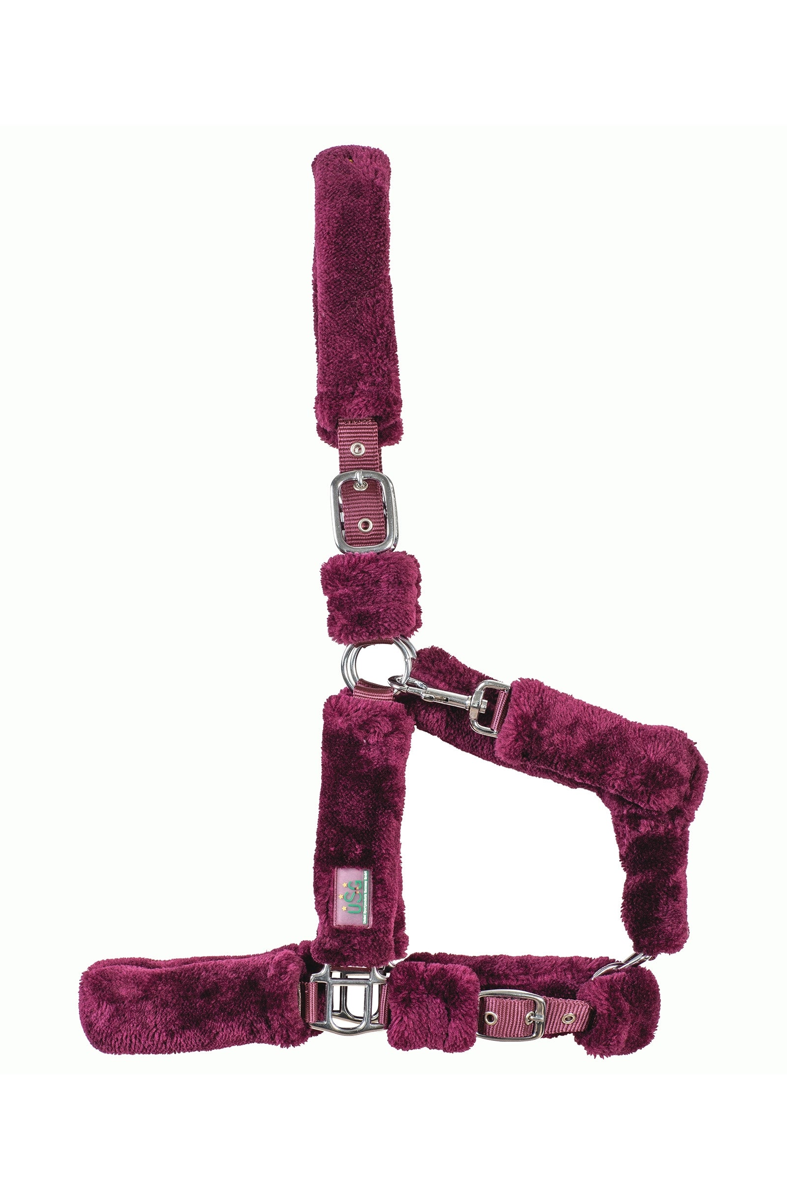 USG Fluffy Faux Fur Halter Halters & Leads