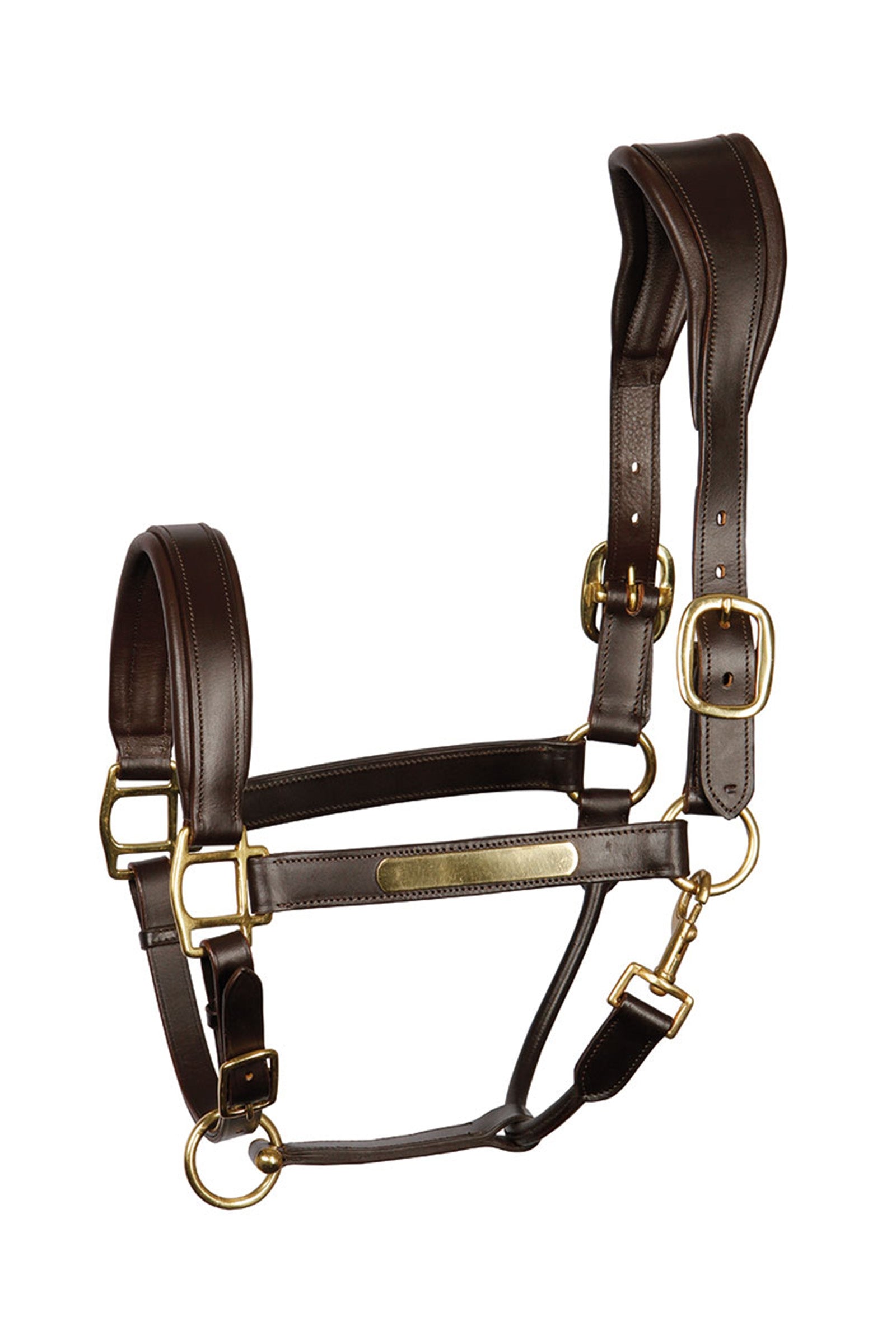 Harry's Horse Skórzany kołnierz anatomiczny konia Harry'ego Kantary i uwiązy