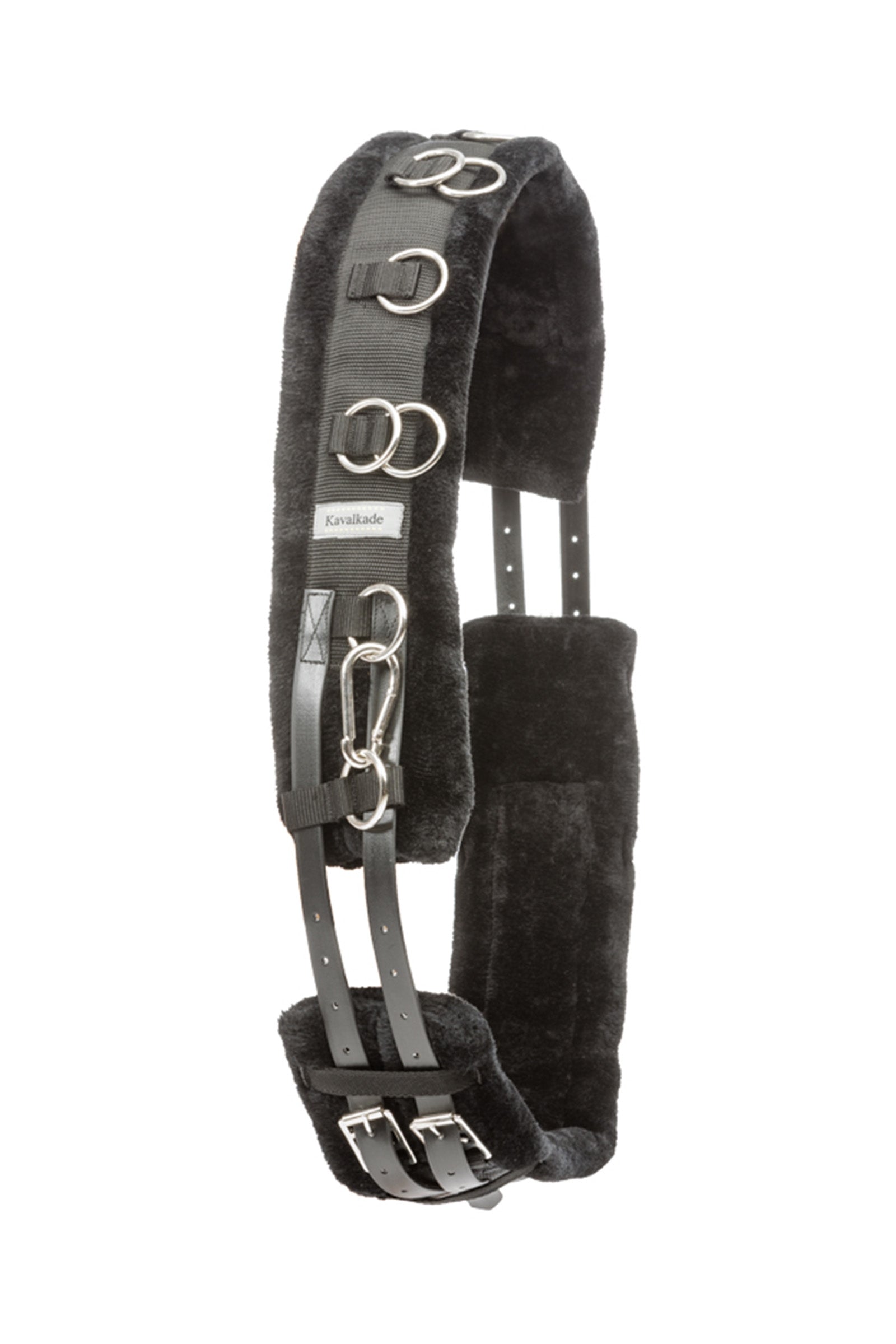 Kavalkade Popręg ze sztucznym futerkiem Siodła i popręgi