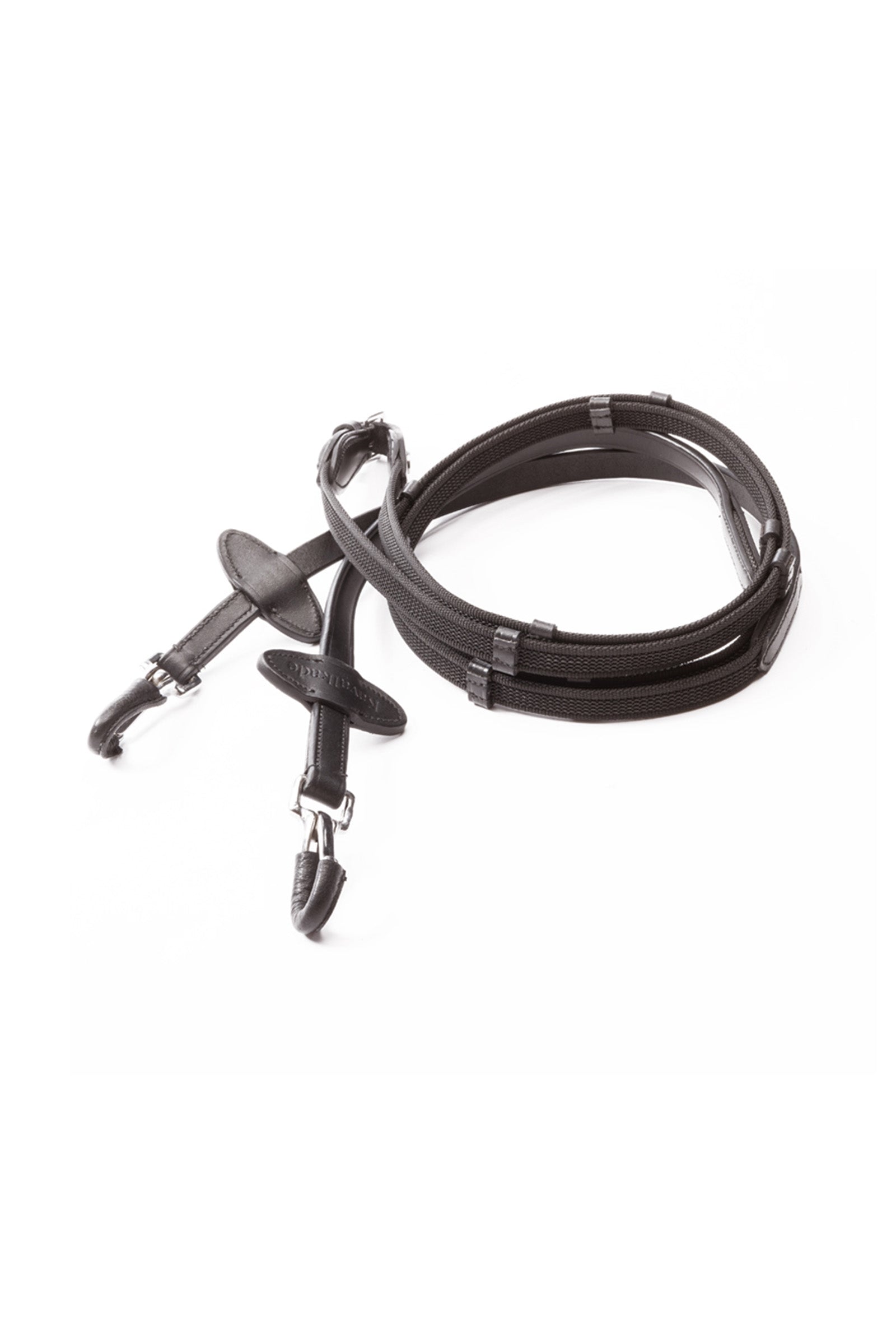Kavalkade Silent Rubberised Reins with Snap Ogłowia i wodze
