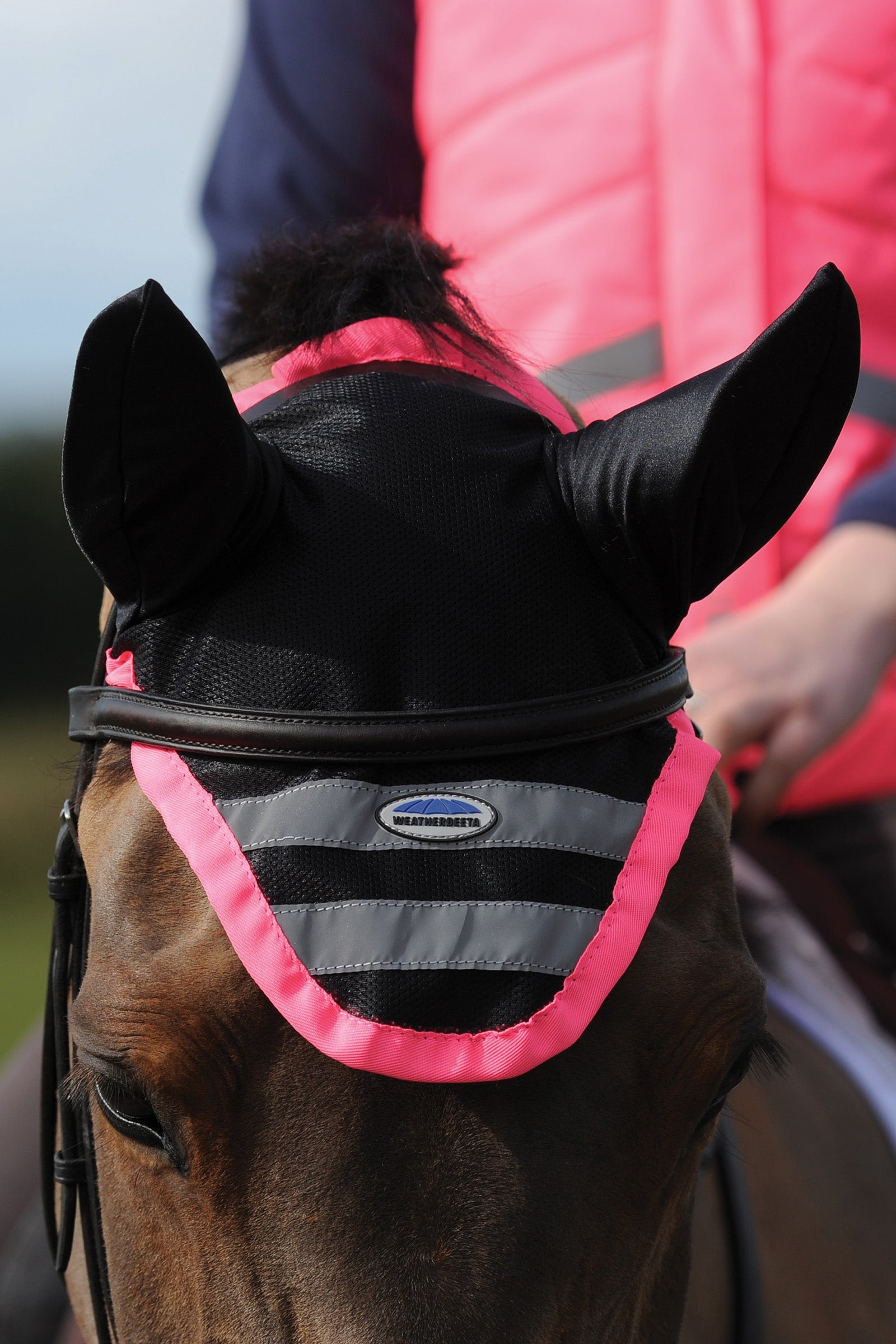 Weatherbeeta Reflective Ear Bonnet Czapraki
