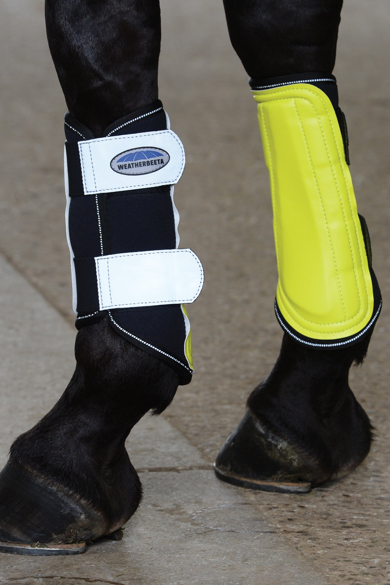 Weatherbeeta Odblaskowe buty do szczotkowania z pojedynczym zamkiem Leg Protection & Hoof Protection for Horses
