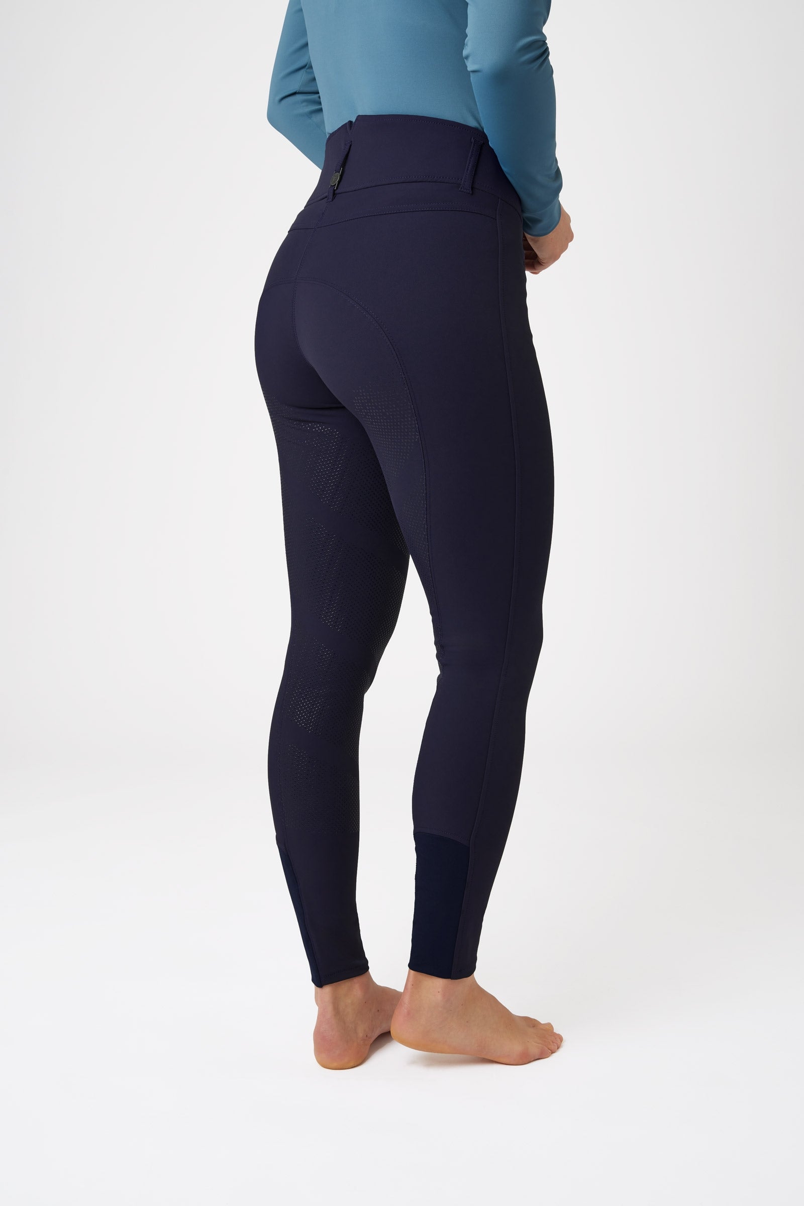 B Vertigo Tiffany damskie bryczesy z pełnym silikonowym lejem, UPF 50+ Womens Breeches