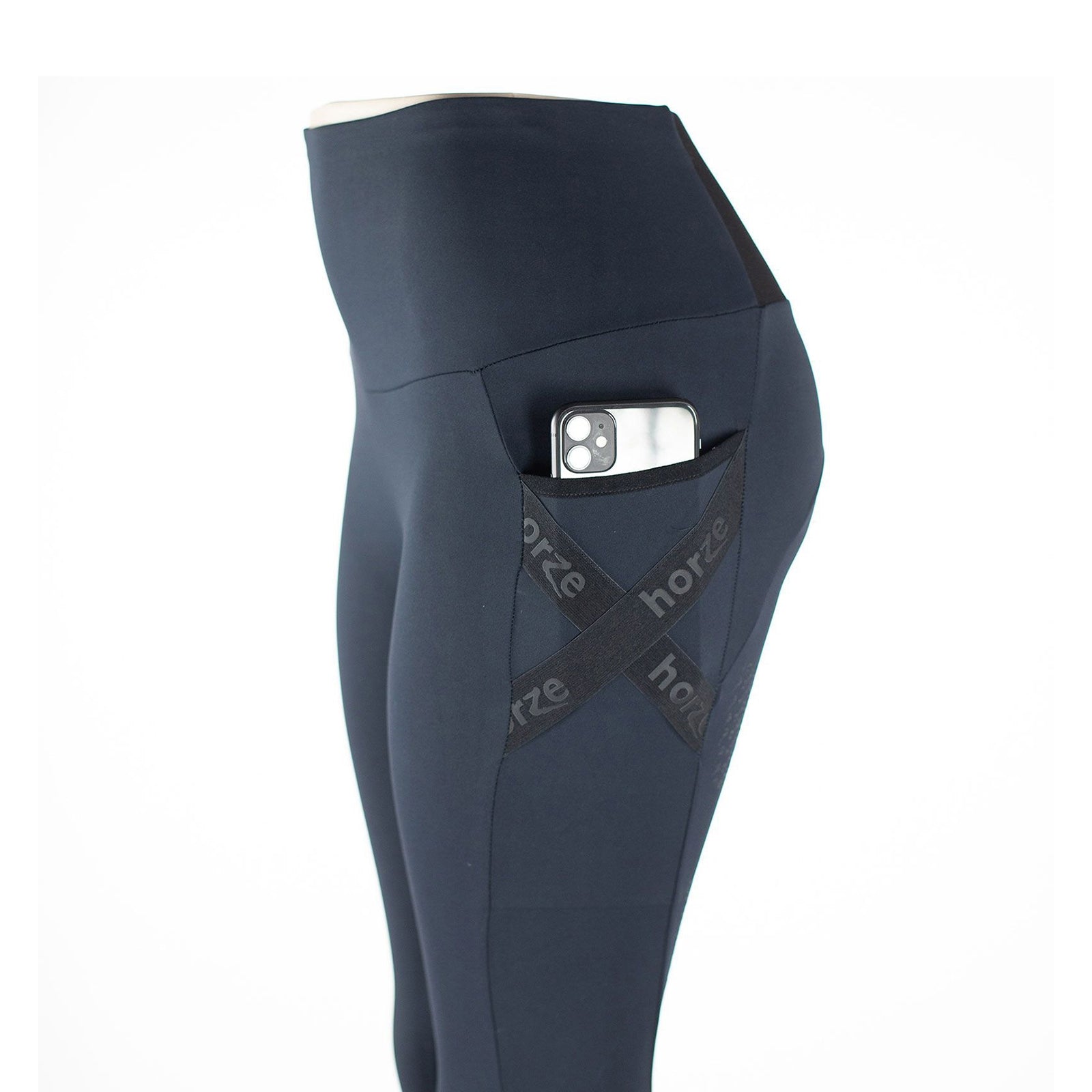 Horze Sandra Women's Functional Tights with Silicone Full Seat Womens Breeches