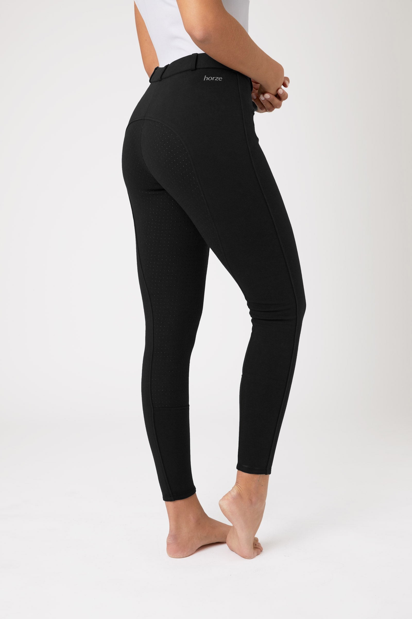 Horze Bryczesy damskie z pełnym lejem silikonowym Active Womens Breeches