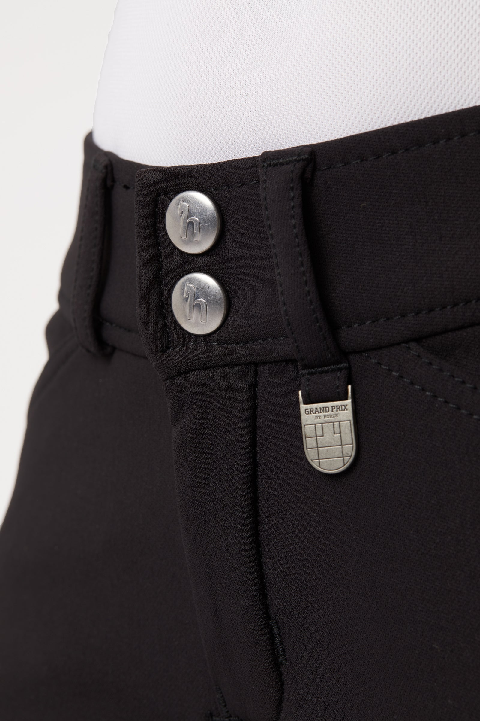 Horze Grand Prix Kids Silicone FS Breeches Kids Apparel