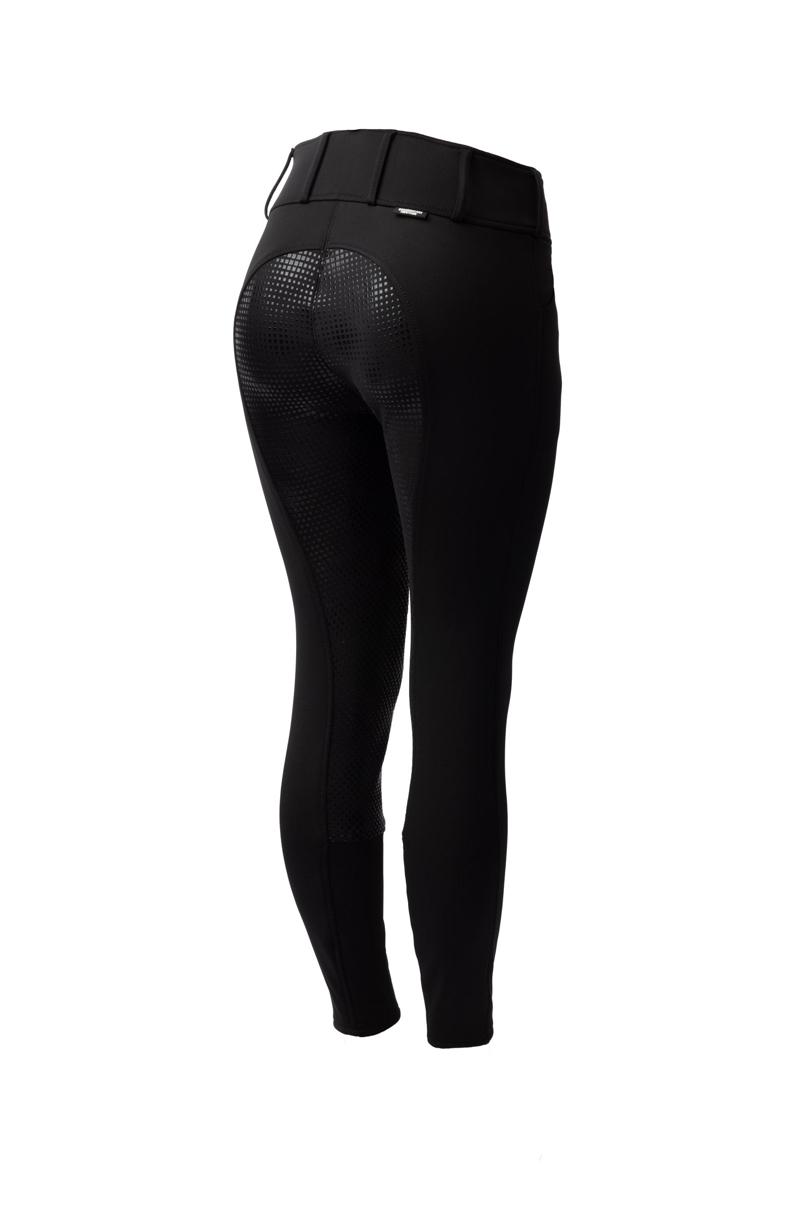 Horze Grand Prix Thermo Softshell Silicone FS Breeches for Women Womens Breeches