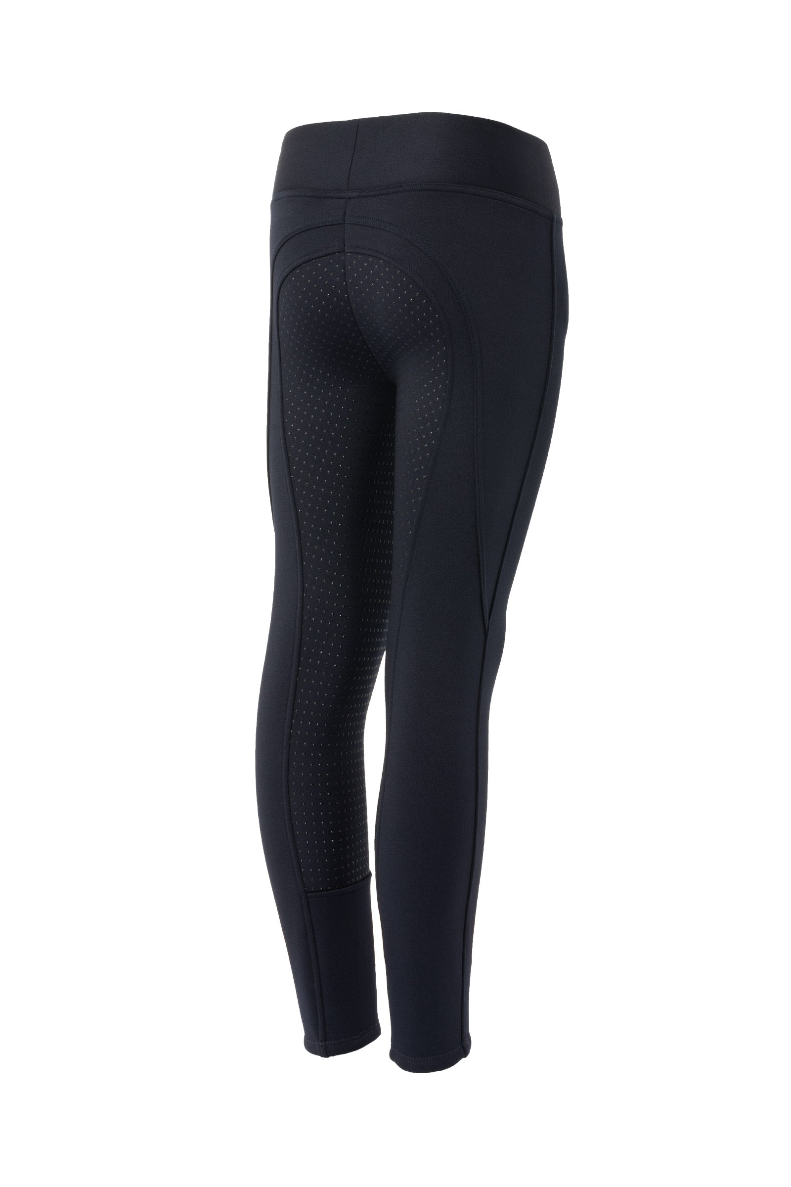 Horze Legginsy dziecięce zimow z silikonowym lejem Active FS Odzież jeździecka dziecięca