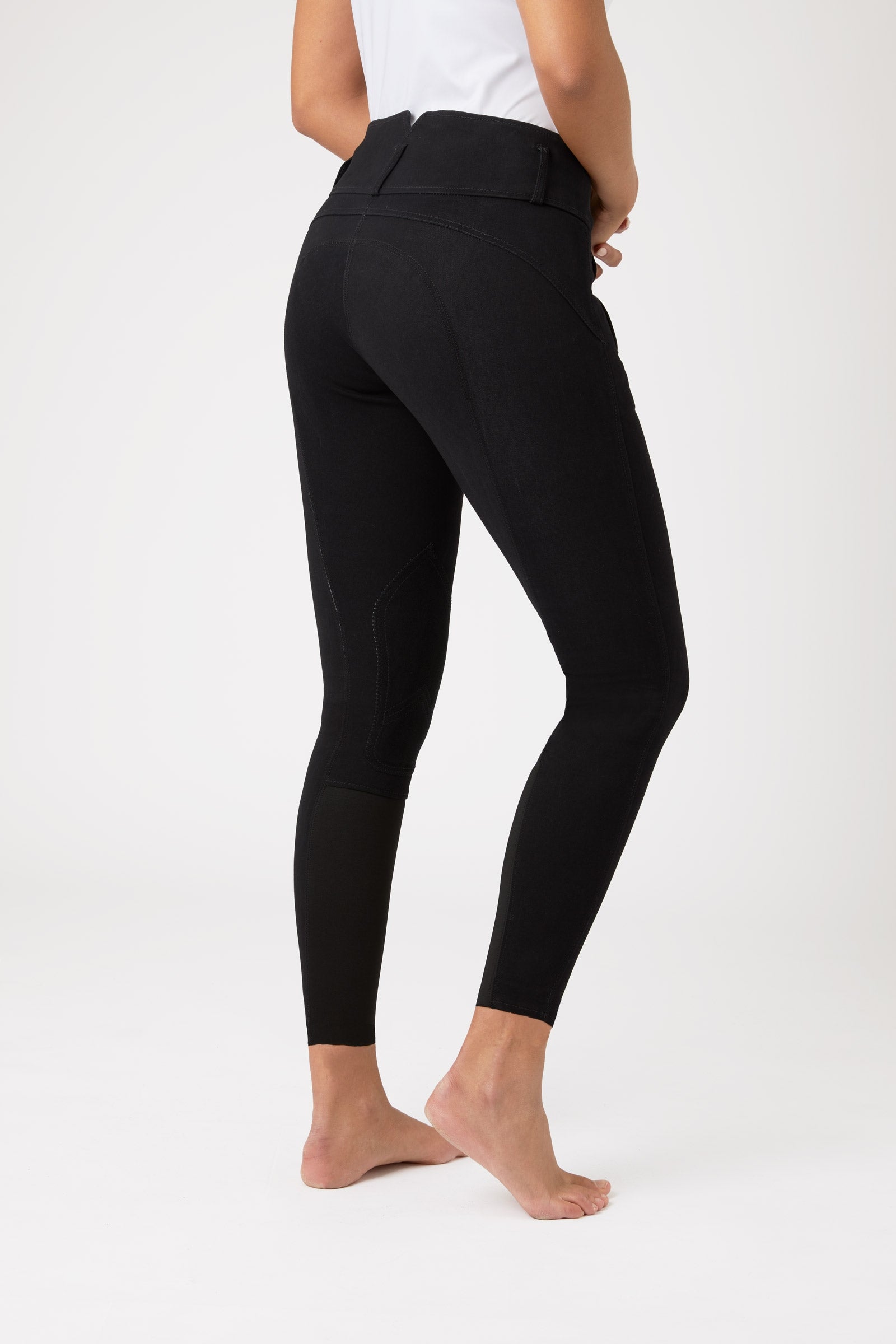 Horze Bryczesy damskie z krótkim skórzanym lejem Daniela Womens Breeches