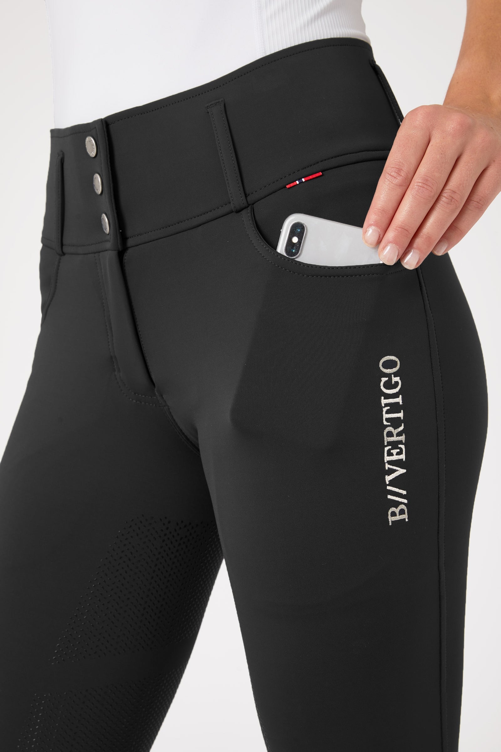 B Vertigo Women's Meghan High Waist Full Seat Breeches Womens Breeches