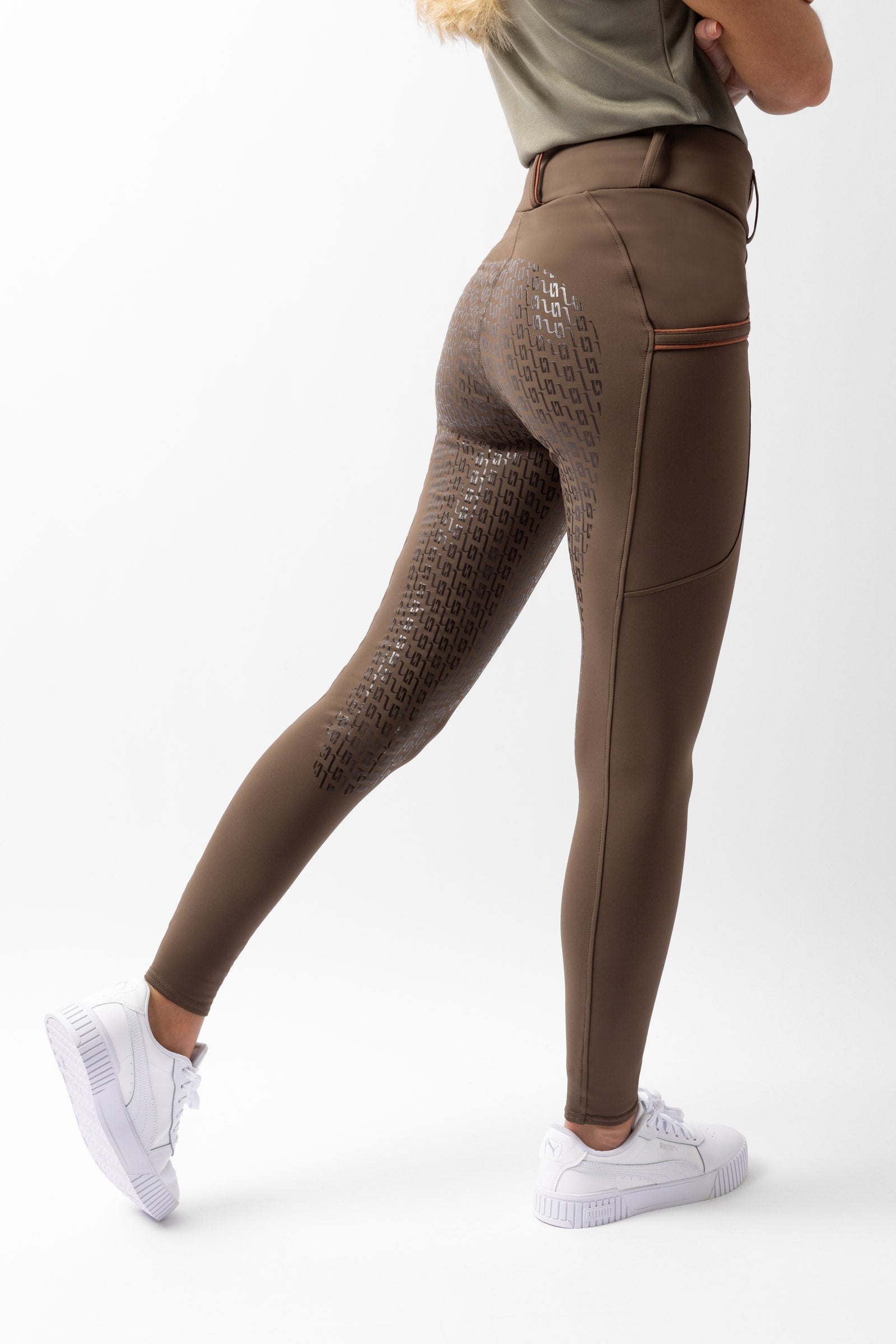 Horze Noelle Damskie bryczesy z pełnym lejem Womens Breeches