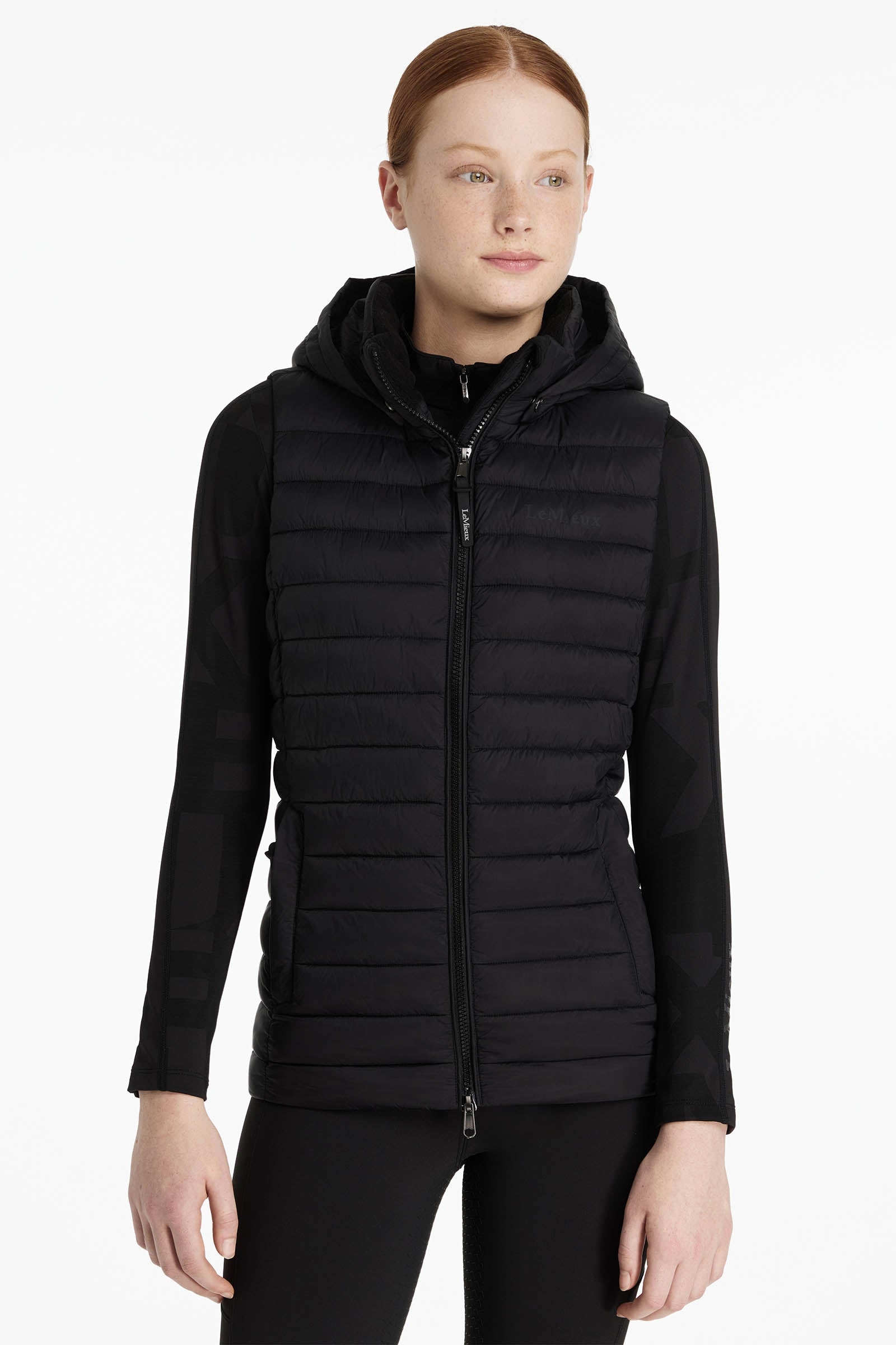 LeMieux Young Rider Ruby dziecięca pikowana kamizelka Odzież jeździecka dziecięca