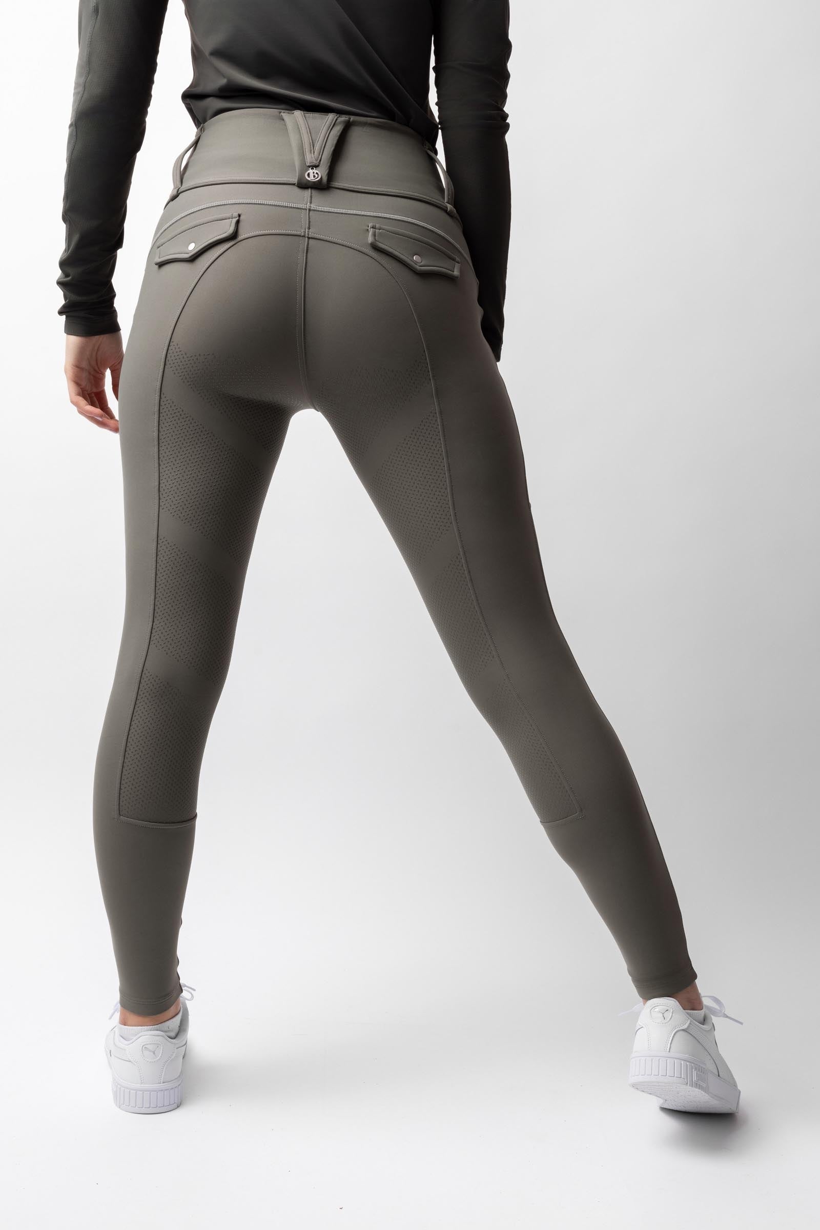 B Vertigo Chiara Bryczesy z pełnym lejem z kompresją i hybrydową konstrukcją Womens Breeches